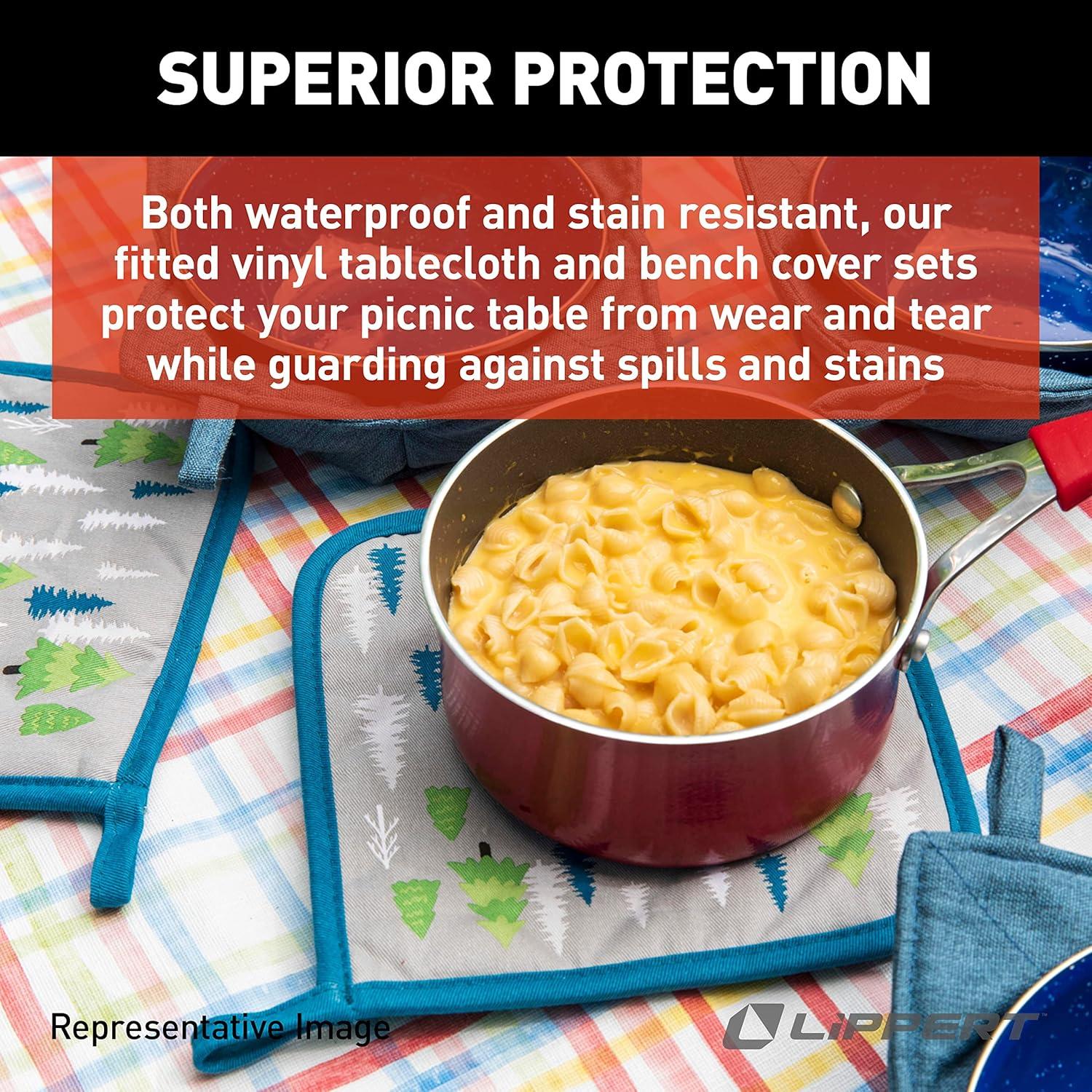 Mantel de Vinilo Lippert Color Escape para Camping 100% PEVA