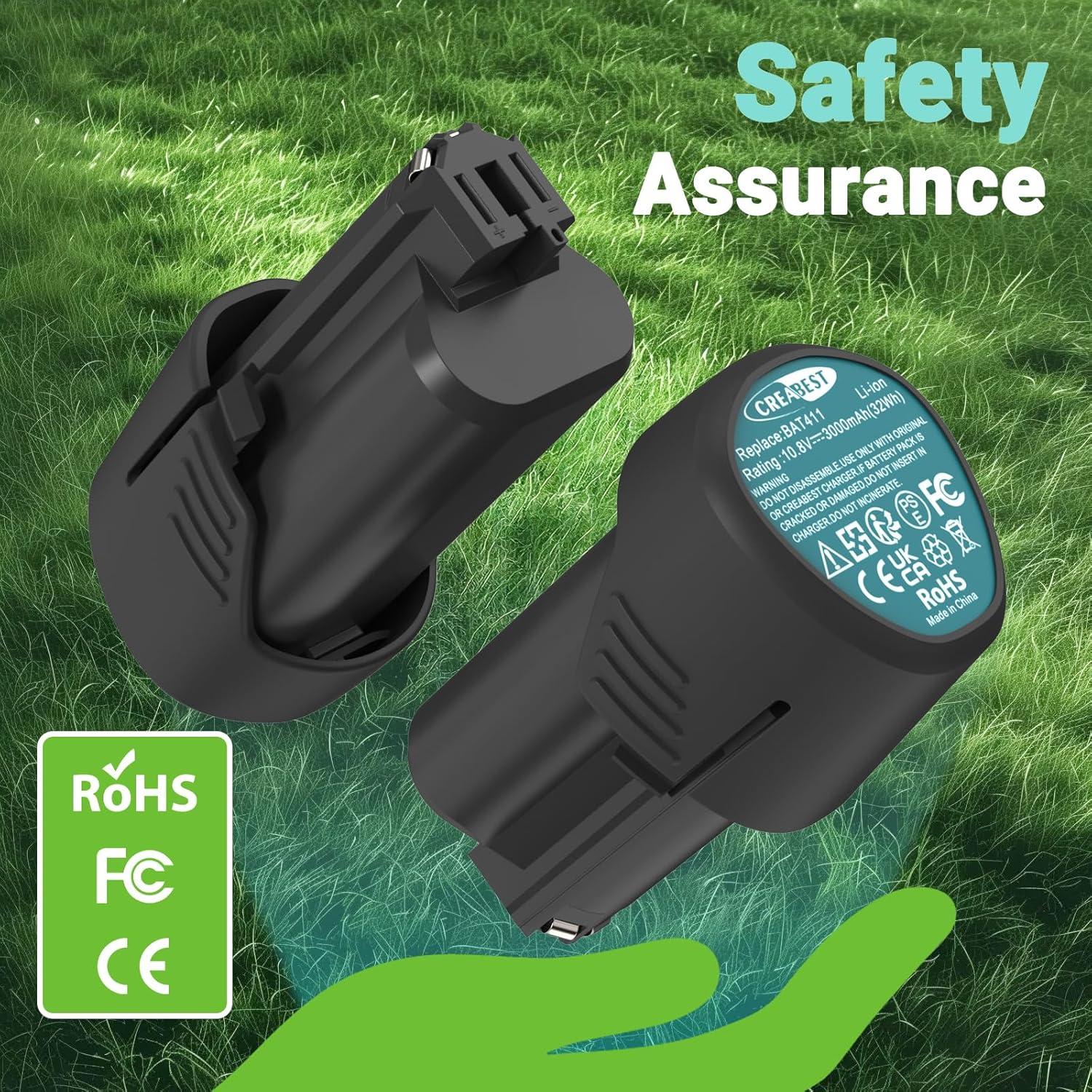 Batería de Reemplazo Li-ion 10.8V Creabest + Cargador