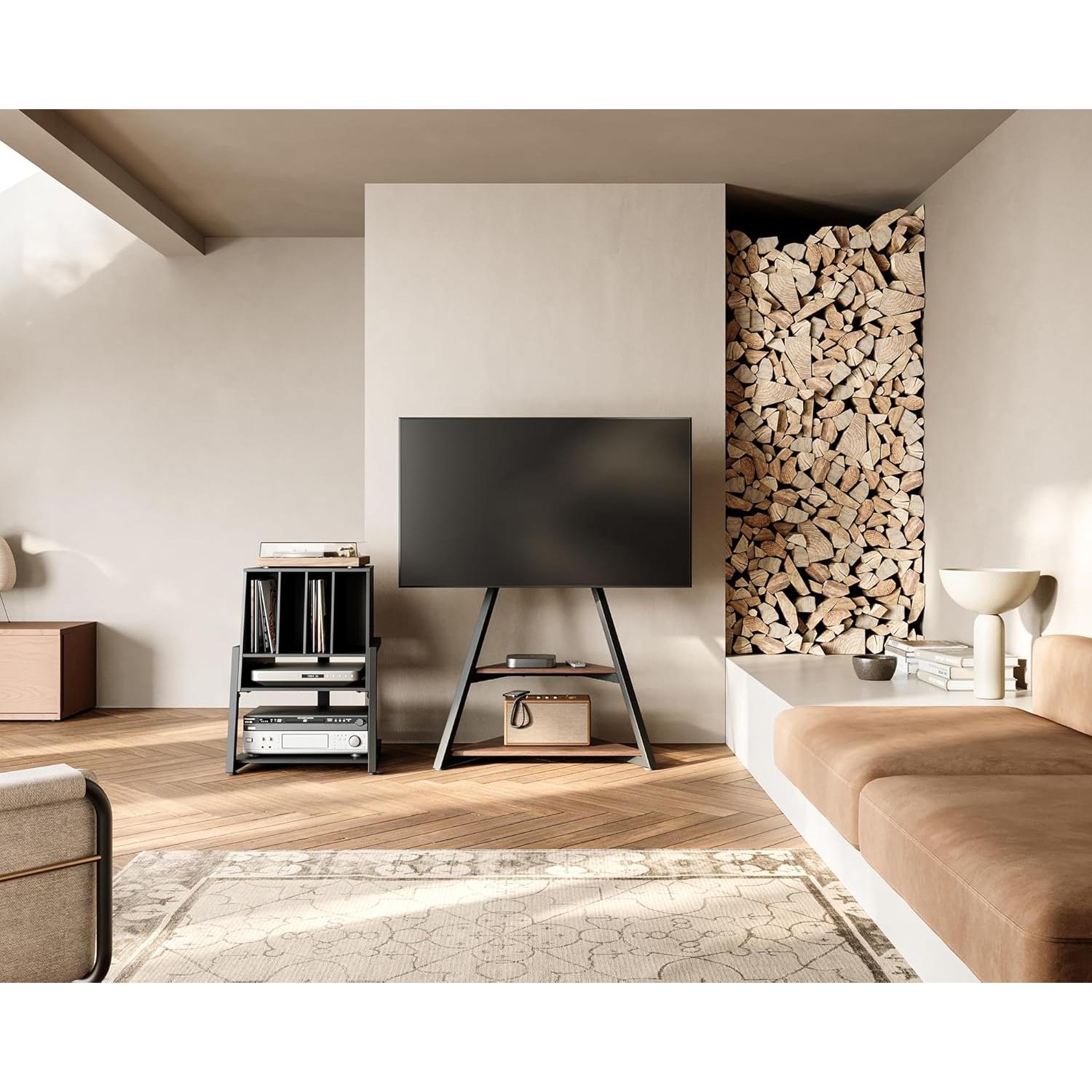 Soporte para Tocadiscos FITUEYES RSF051 con Almacenamiento 120 Discos