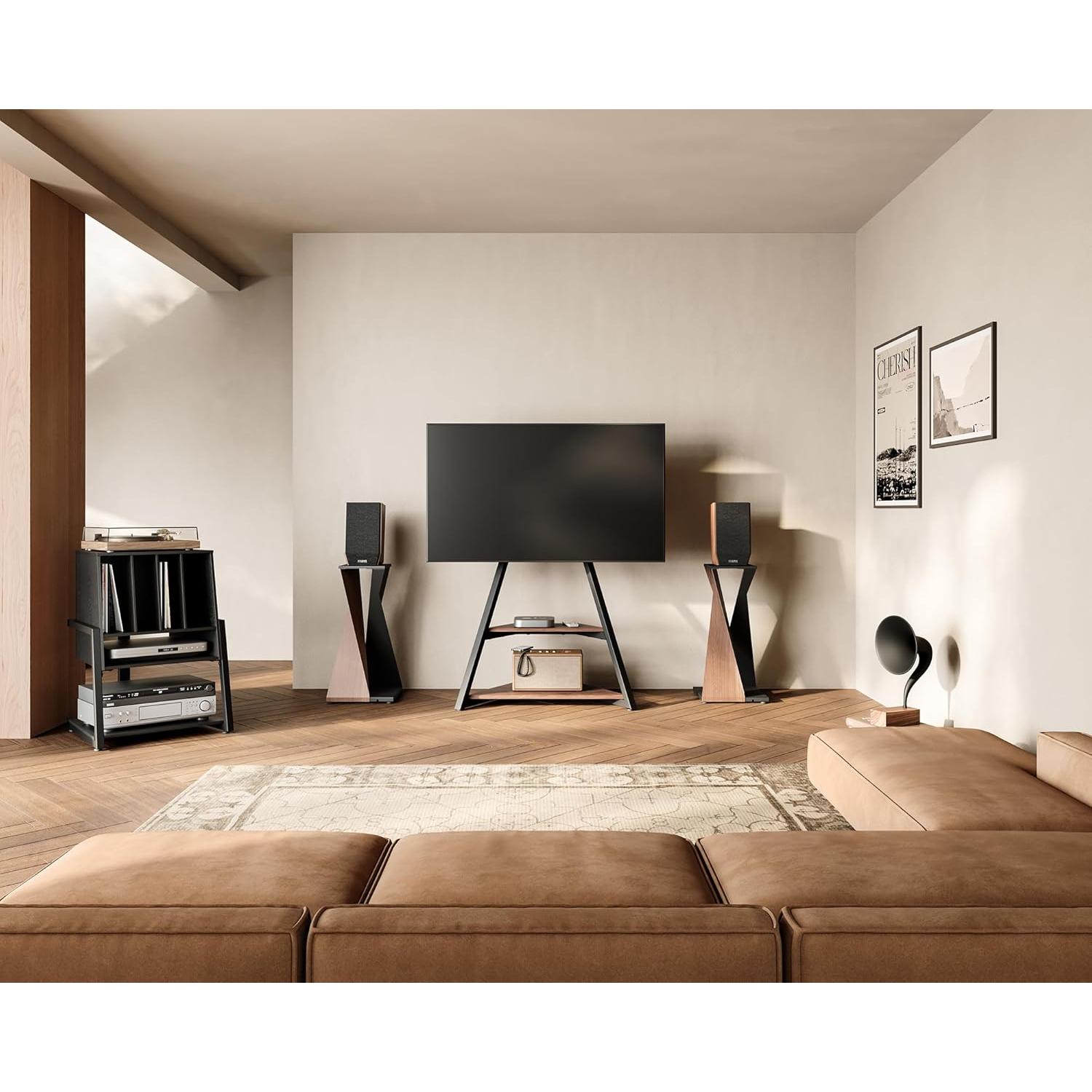 Soporte para Tocadiscos FITUEYES RSF051 con Almacenamiento 120 Discos