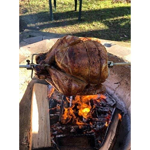 Parrilla Rotisserie Onlyfire 96,5 cm Inalámbrica Doble Poste