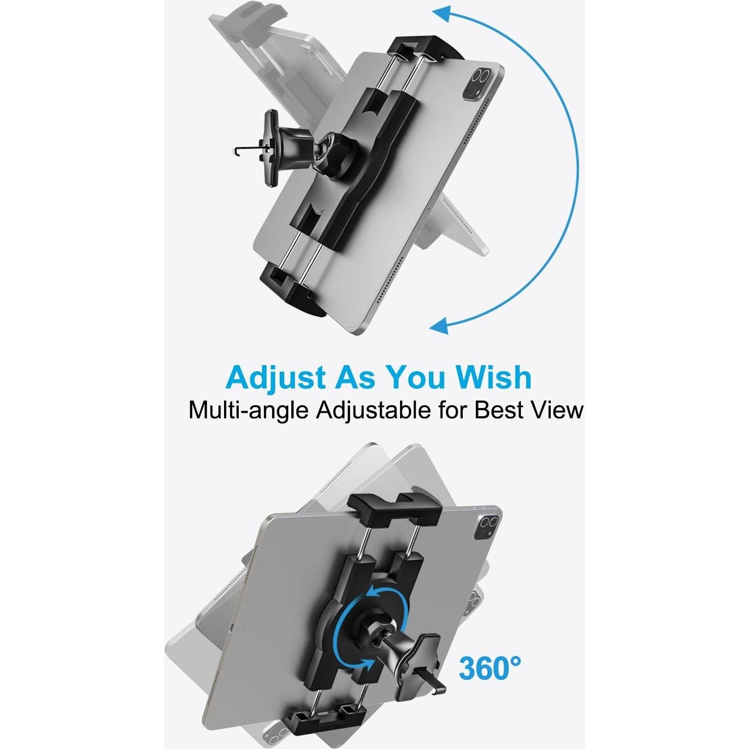 Soporte para Tablet en Coche Woleyi Ajustable 4.7-33 cm