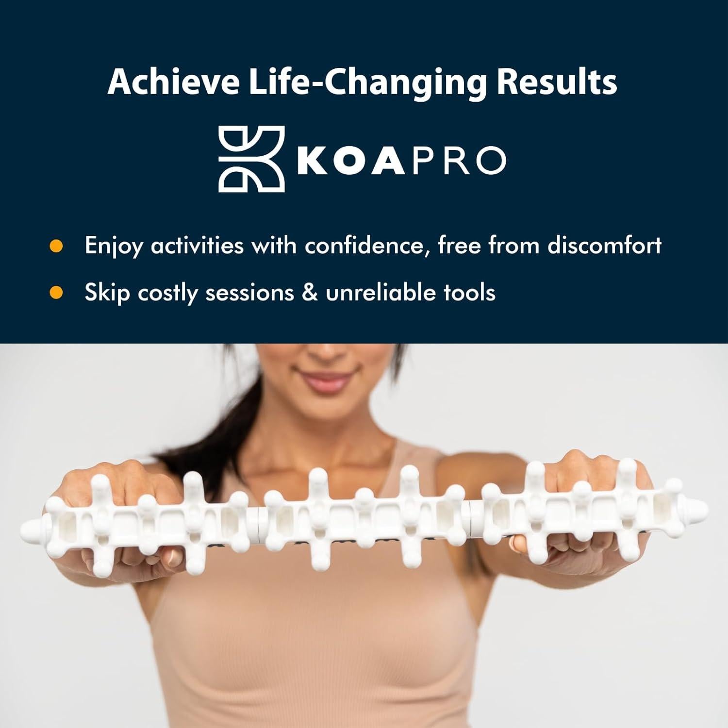 Masajeador de Fascia KOAPRO Cuerpo Completo Azul 45.72cm