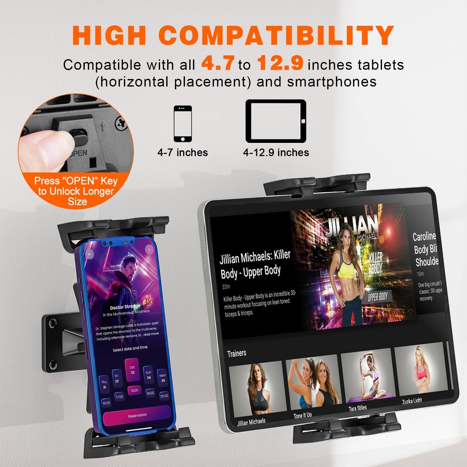 Soporte de Pared para Tablet Jubor JBST048 360° Ajustable