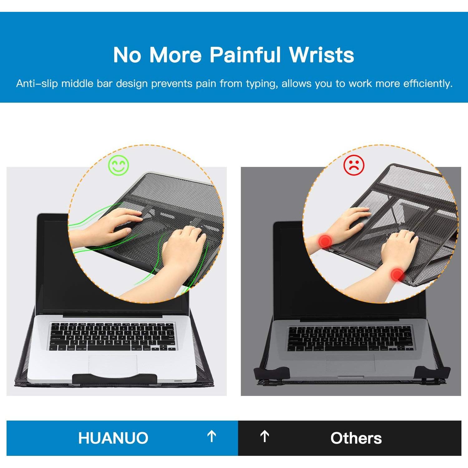 Soporte Ajustable para Portátil HUANUO hasta 39.6 cm