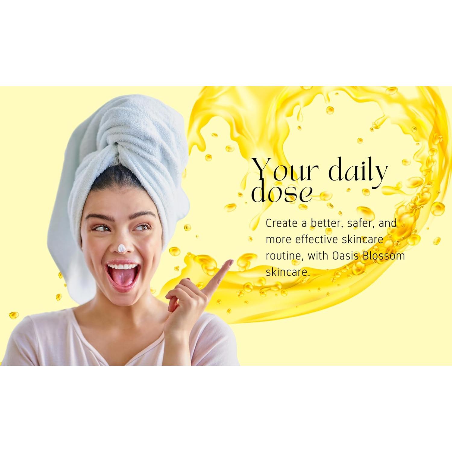 Aceite de Argán Orgánico Puro Oasis Blossom 50 ml - Hidratante Facial y Capilar