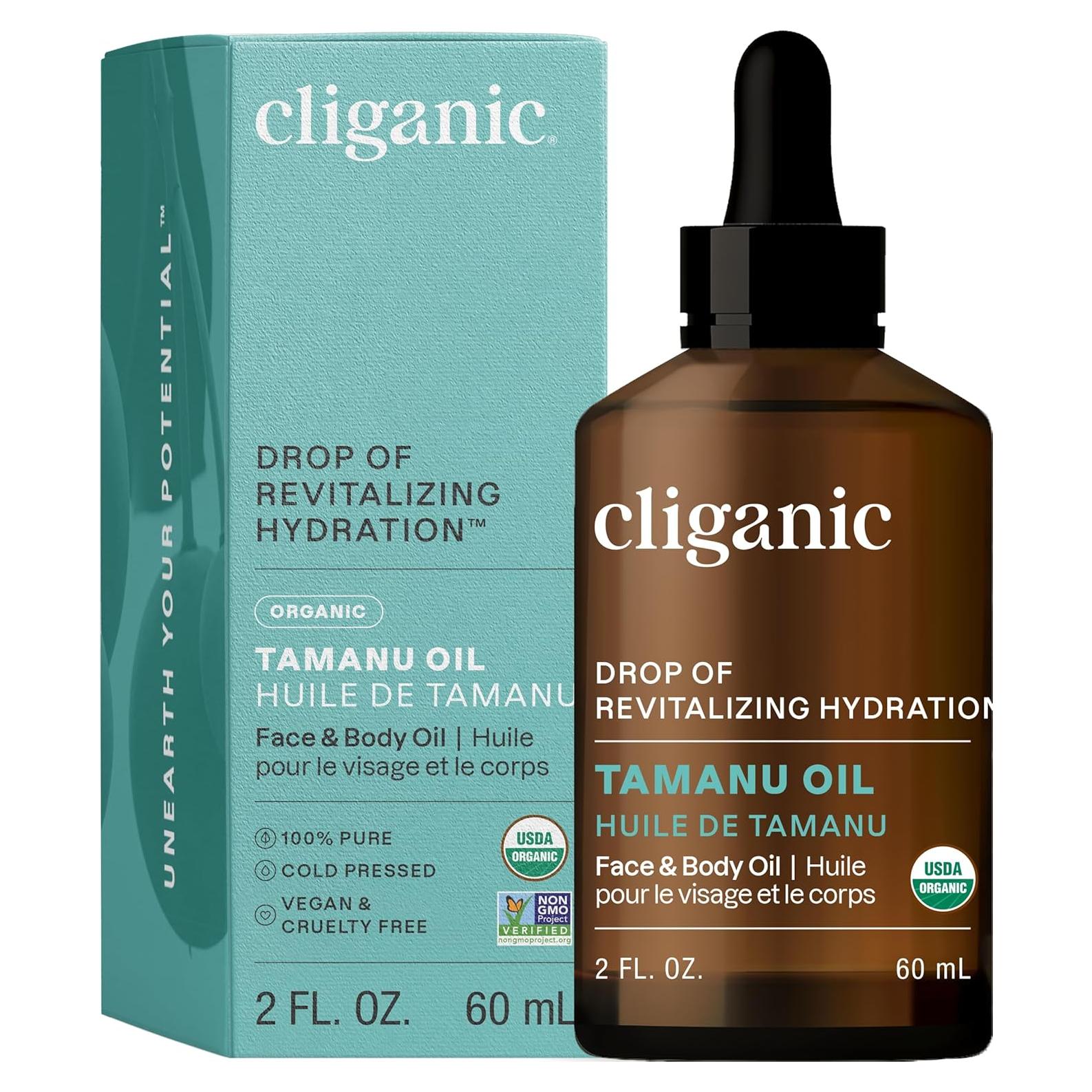 Aceite de Tamanu Orgánico Cliganic 59 ml - Puro y Natural
