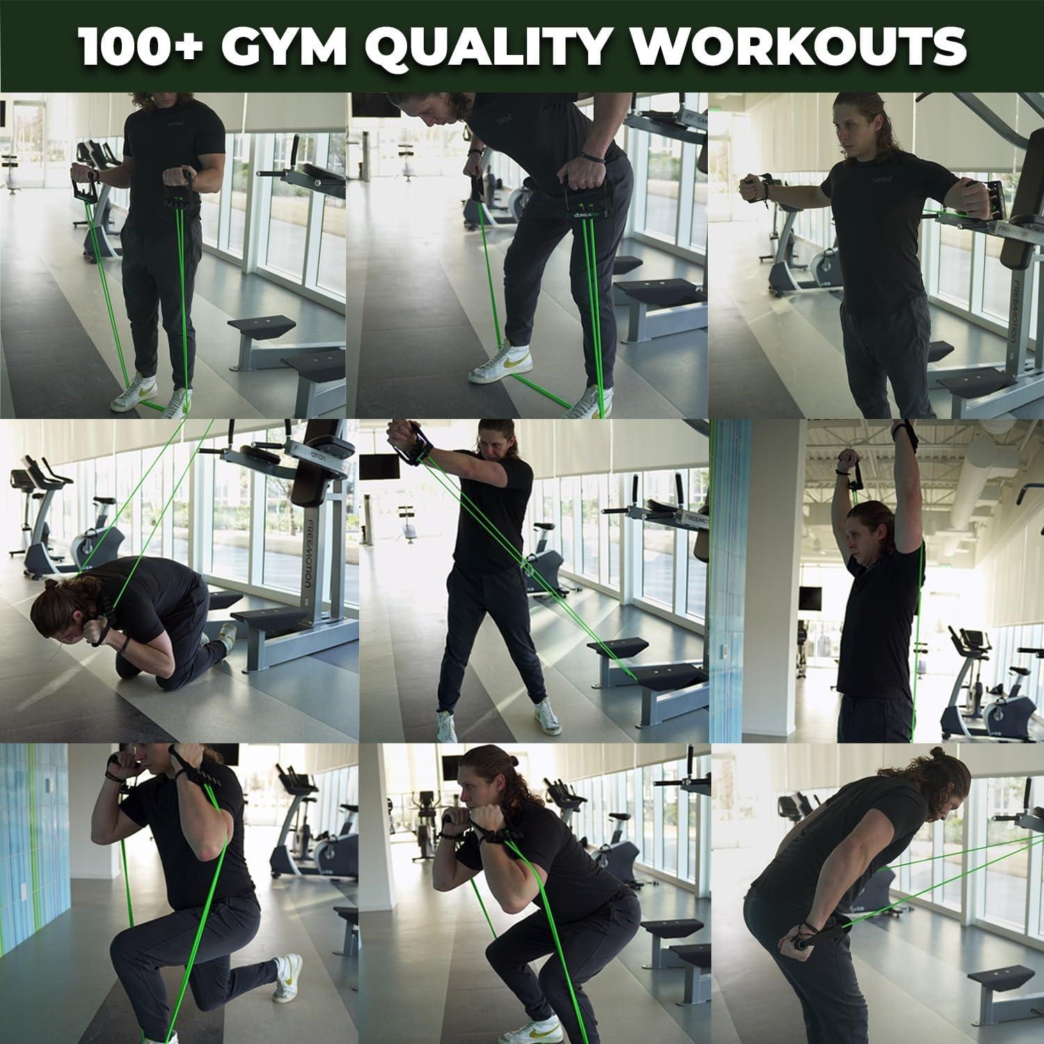 Bandas de Resistencia Gorilla Bow 68 kg con Mangos Antideslizantes