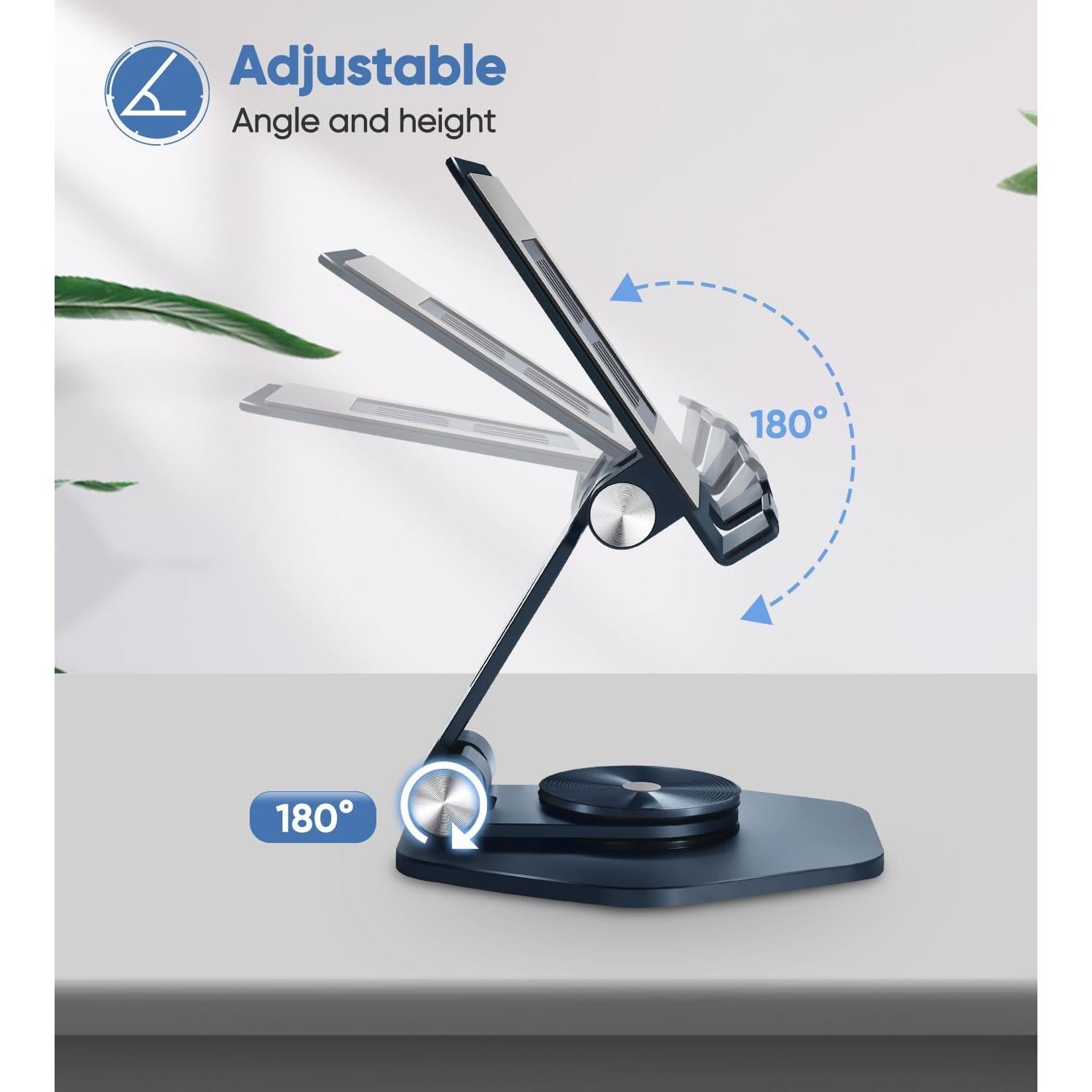 Soporte para Tablet SOJUNER Giratorio 360° Plegable Gris