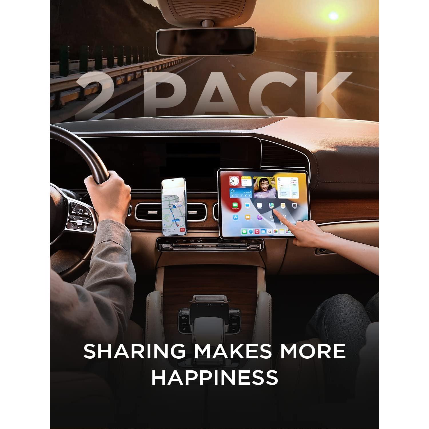 Soporte Magnético para Teléfono de Coche LISEN 2 Pack