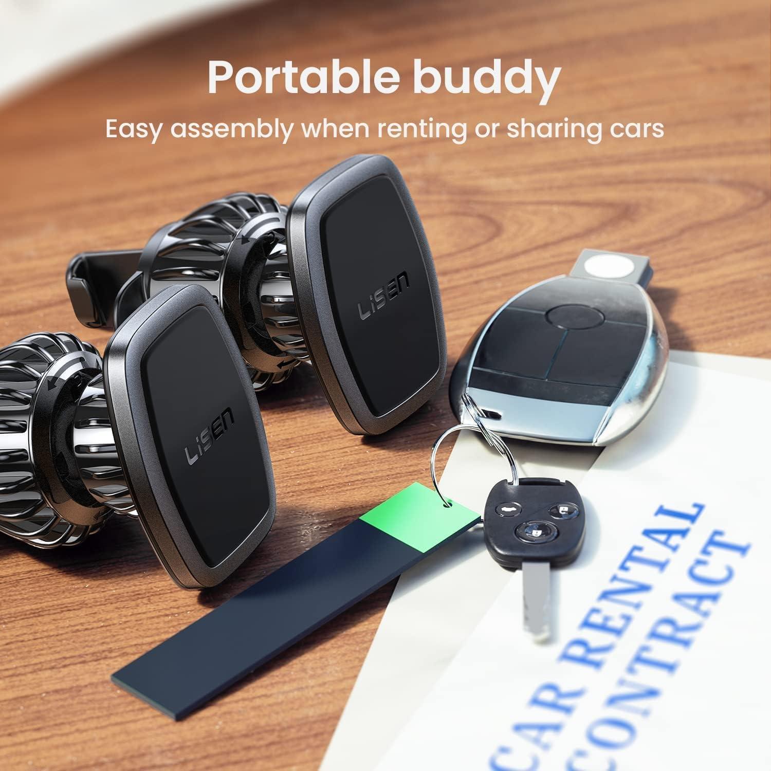 Soporte Magnético para Teléfono de Coche LISEN 2 Pack