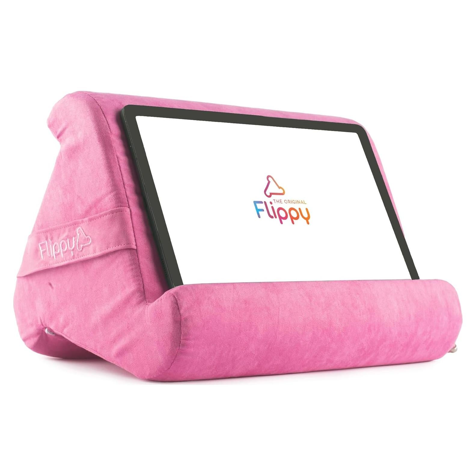 Soporte de Almohada Flippy Rosa para Tableta y Libros