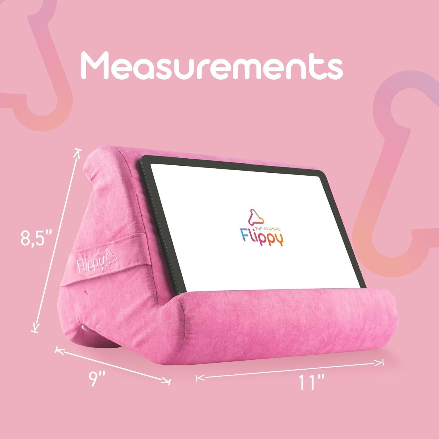 Soporte de Almohada Flippy Rosa para Tableta y Libros