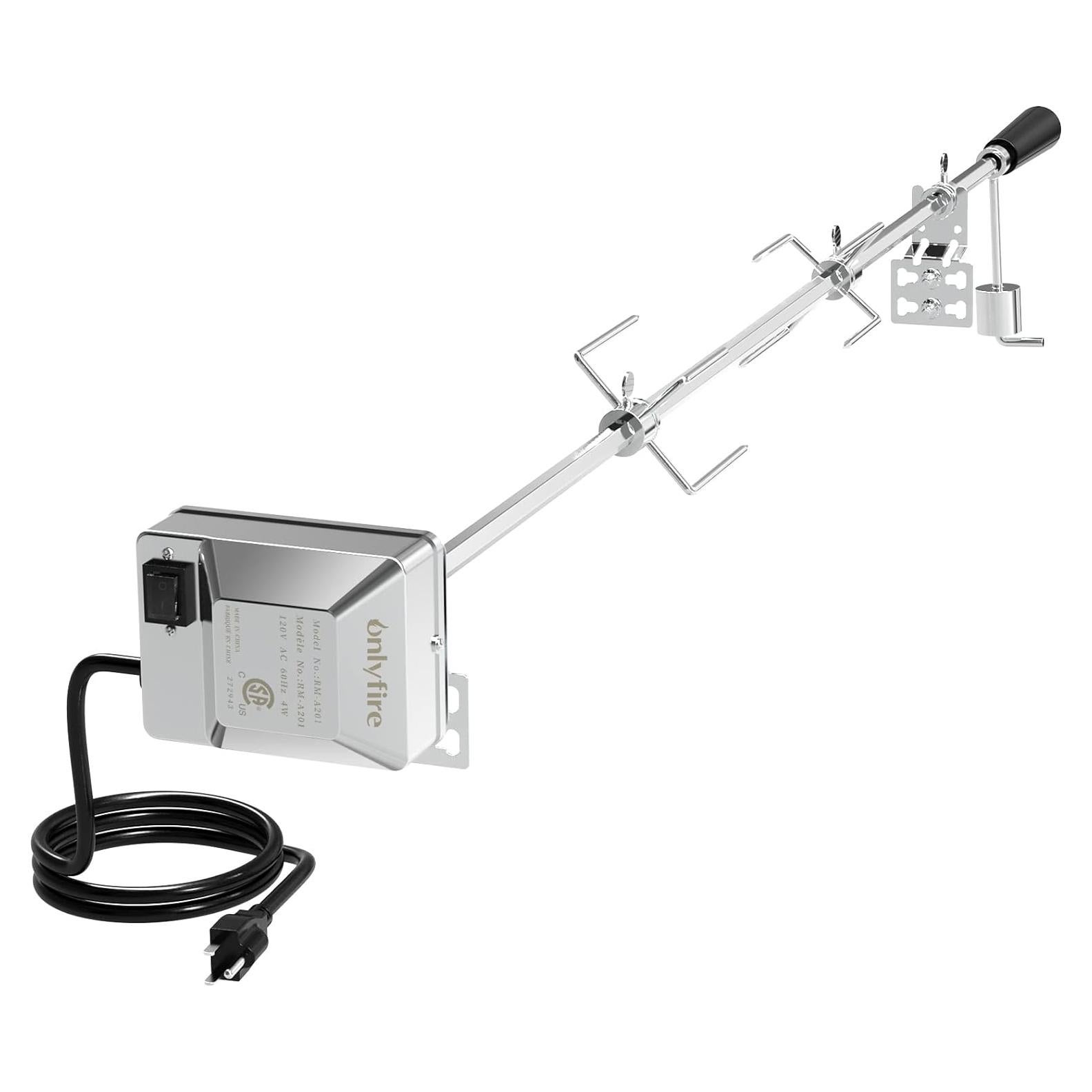 Kit Rotisserie Onlyfire 6022 Acero Inoxidable 18 kg