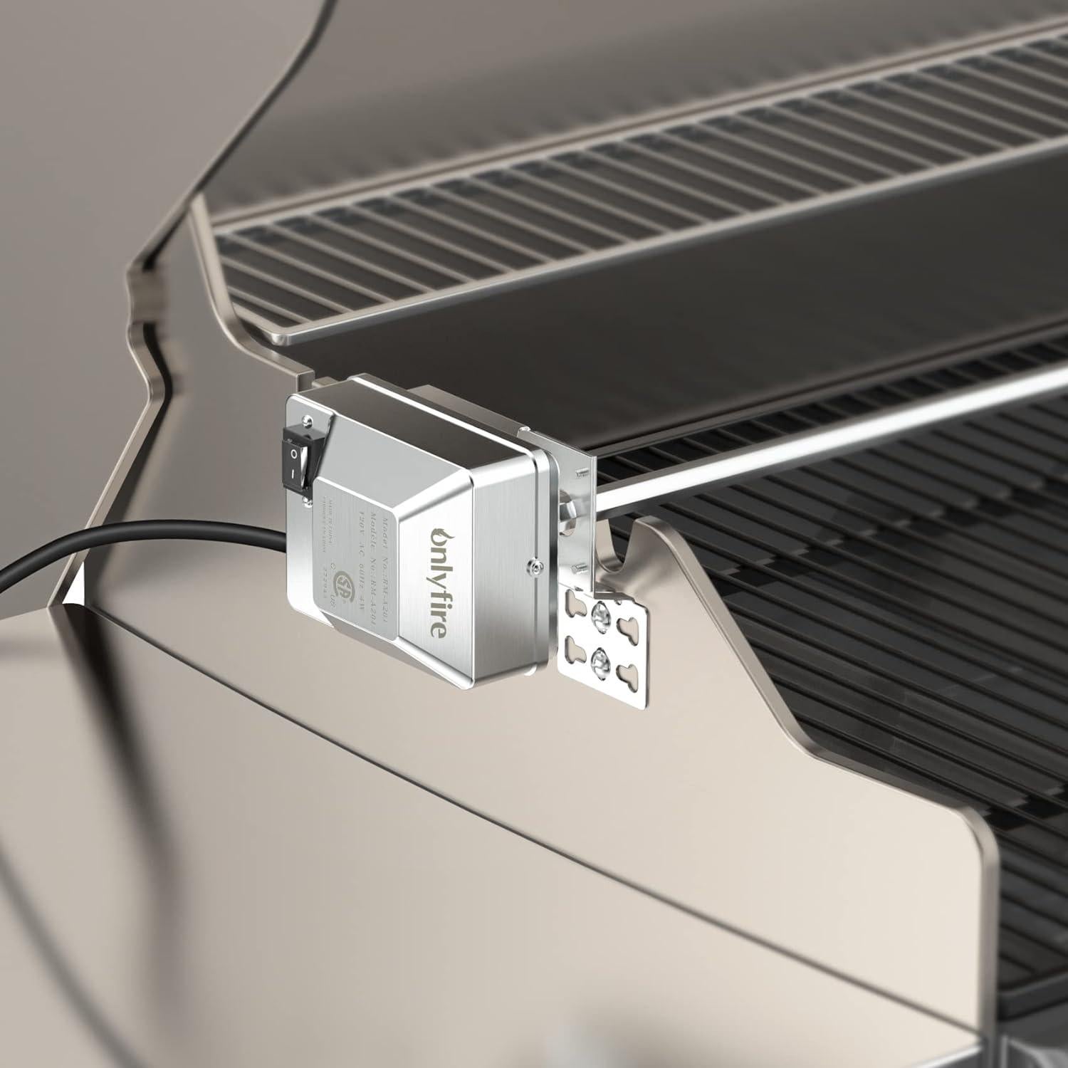 Kit Rotisserie Onlyfire 6022 Acero Inoxidable 18 kg