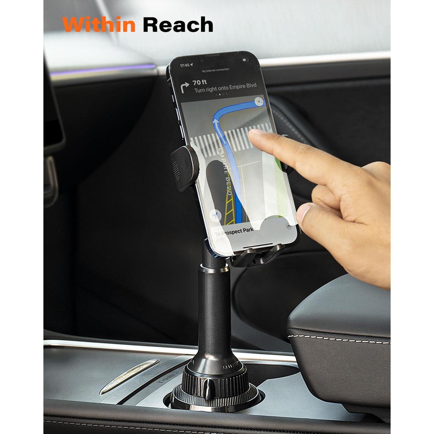 Soporte para teléfono de coche APPS2Car Universal | Brazo largo