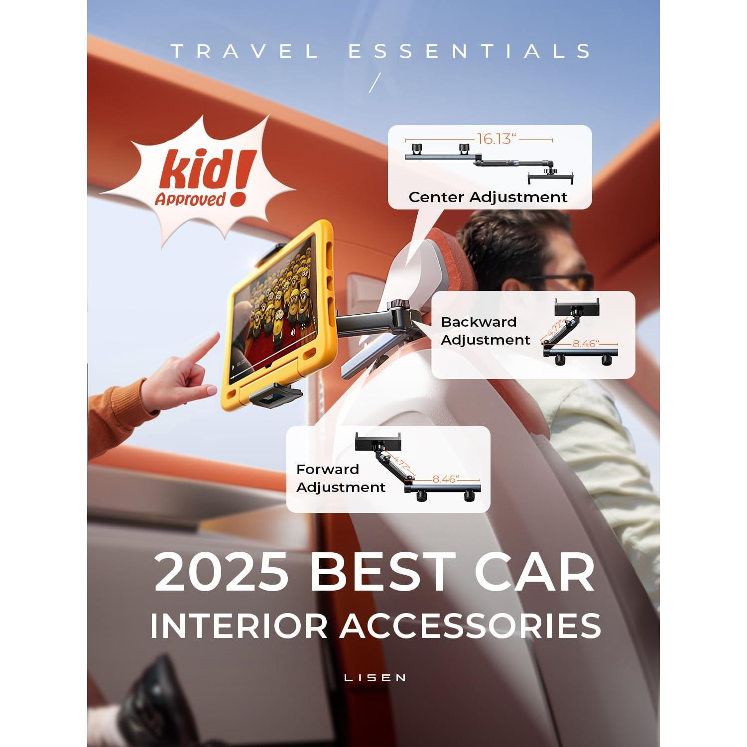 Soporte para Tablet LISEN 2E547 para Coche 4.7-11"