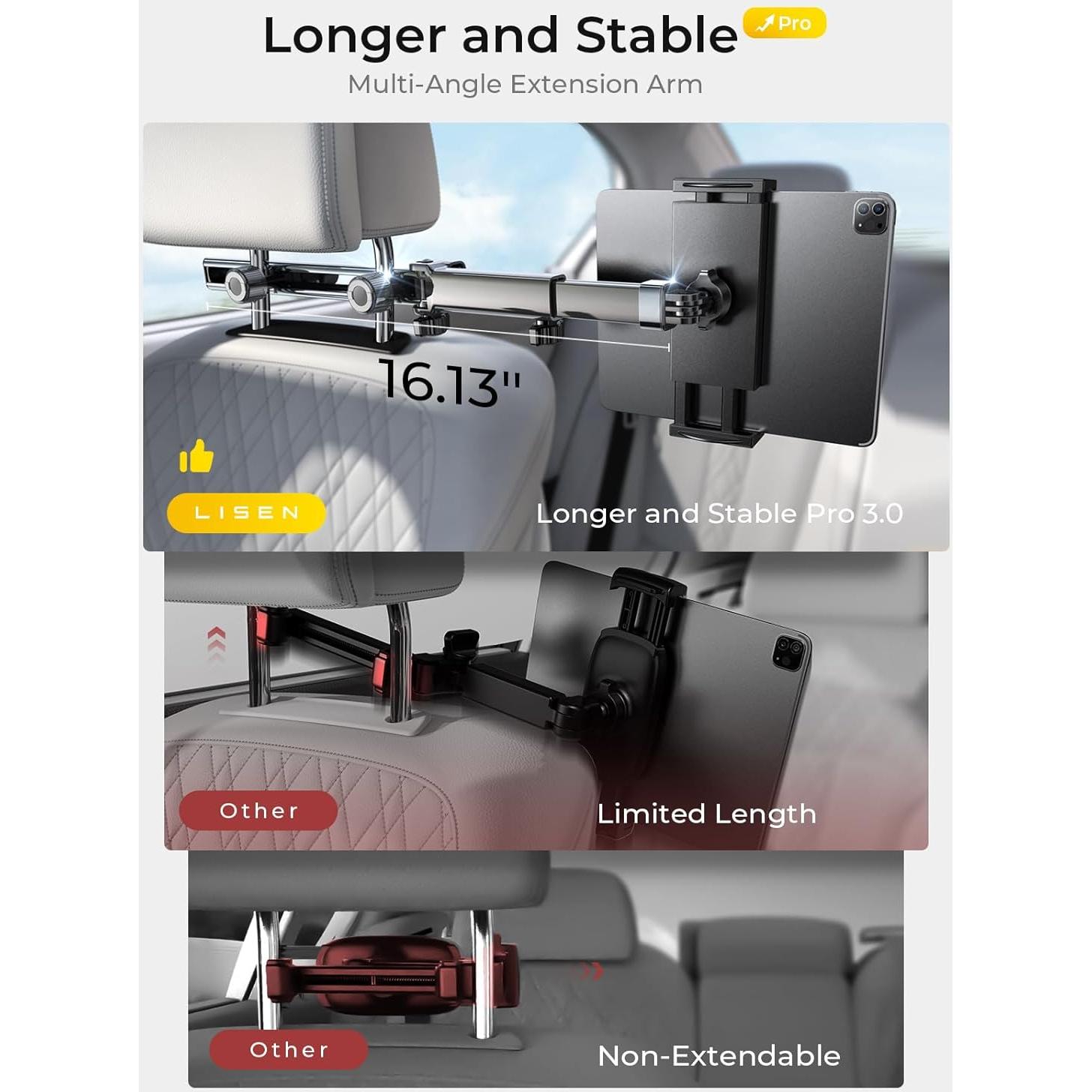 Soporte para Tablet LISEN 2E547 para Coche 4.7-11"