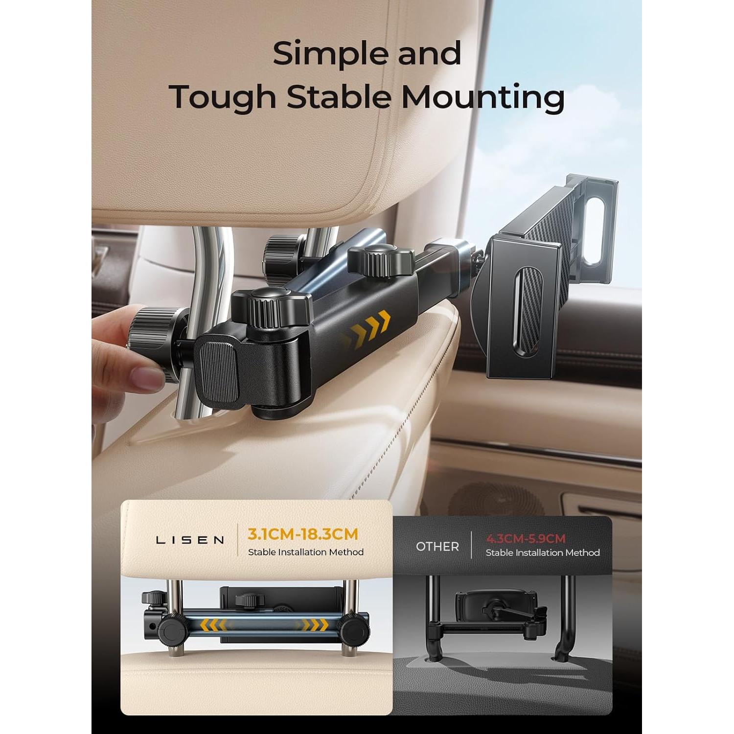 Soporte para Tablet LISEN 2E547 para Coche 4.7-11"