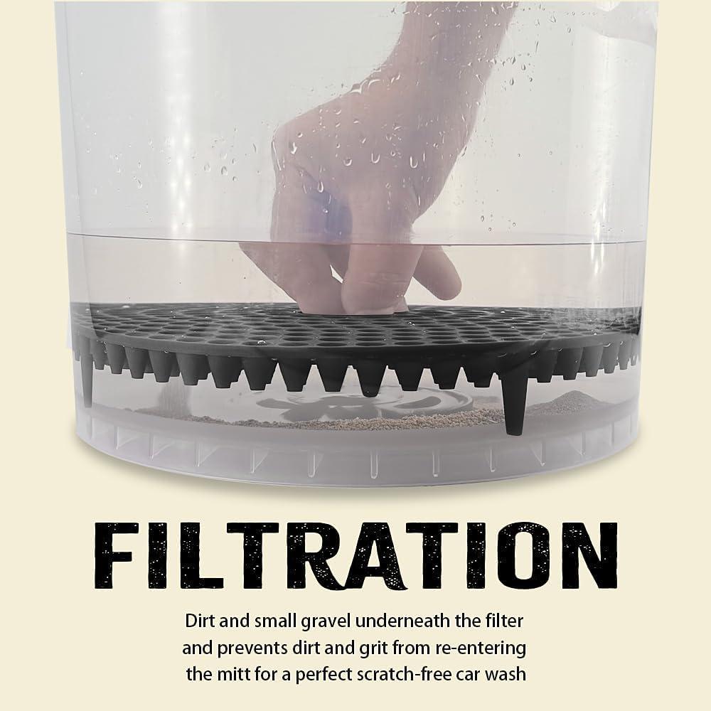 Trampa de Arena para Cubo de Lavado de Autos X5MPLXPMX 26.4cm