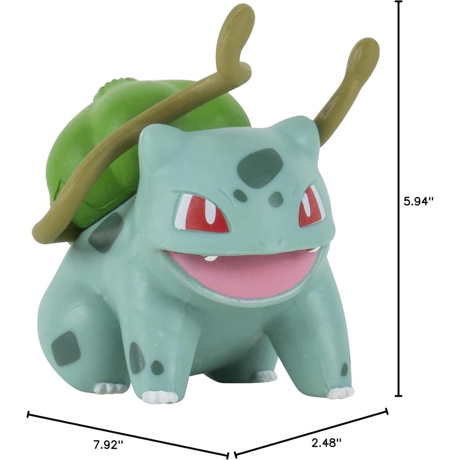 Paquete de Figuras de Batalla Pokémon Jazwares 3 Piezas