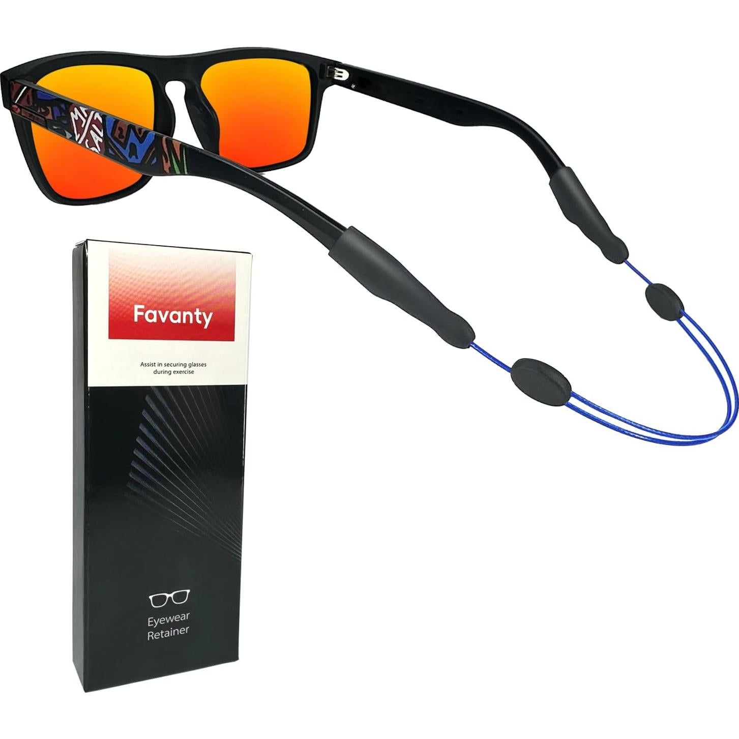 Correa Ajustable para Gafas Favanty - Antideslizante 35cm