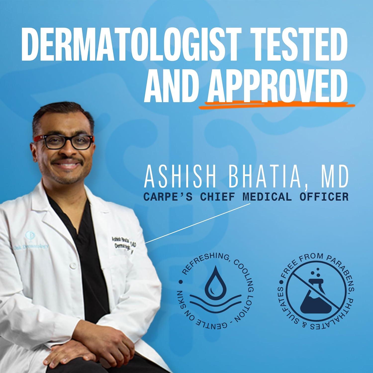 Loci&oacute;n Antitranspirante para Pies Carpe 40 ml