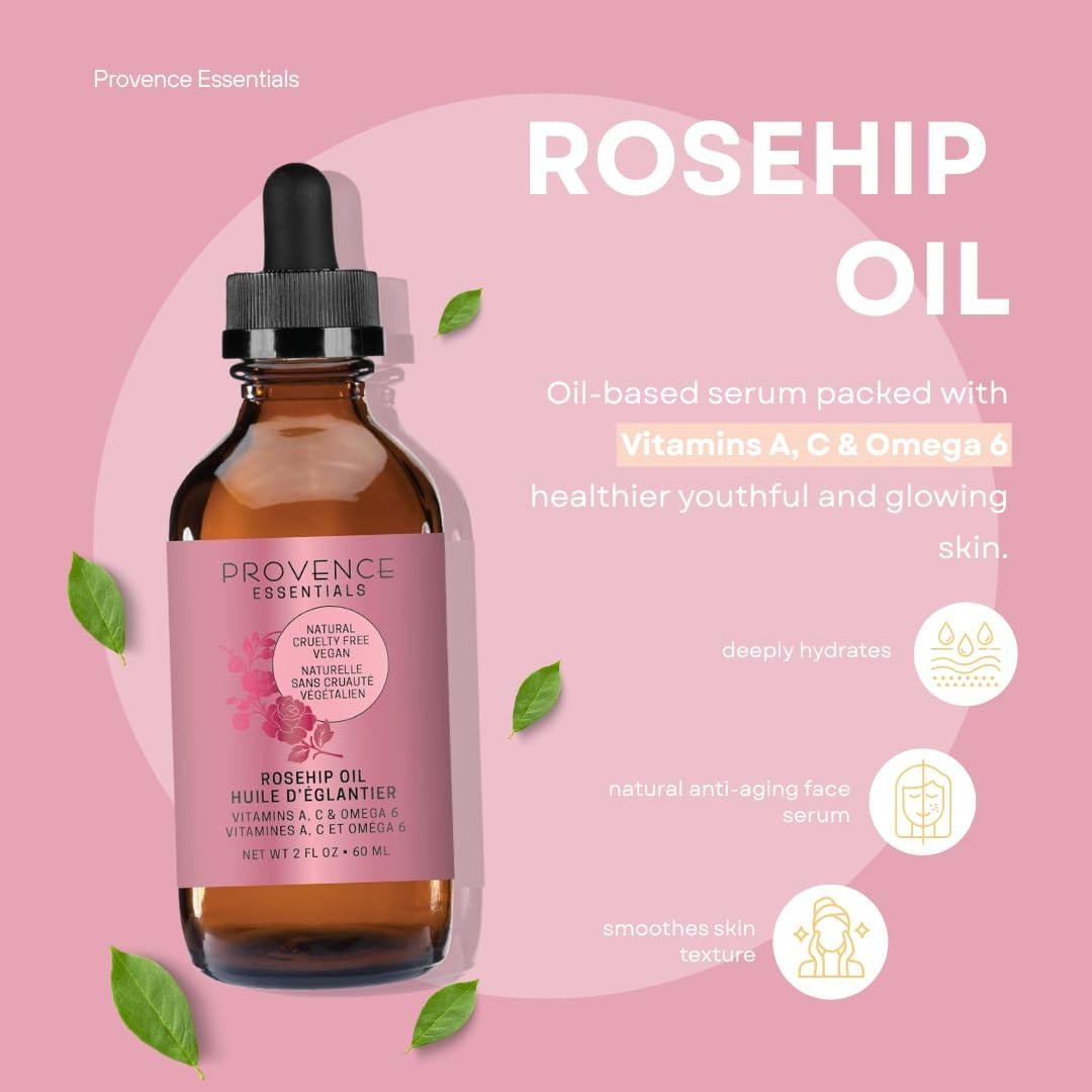 Suero Facial de Rosa Mosqueta 120 ml Provence Essentials