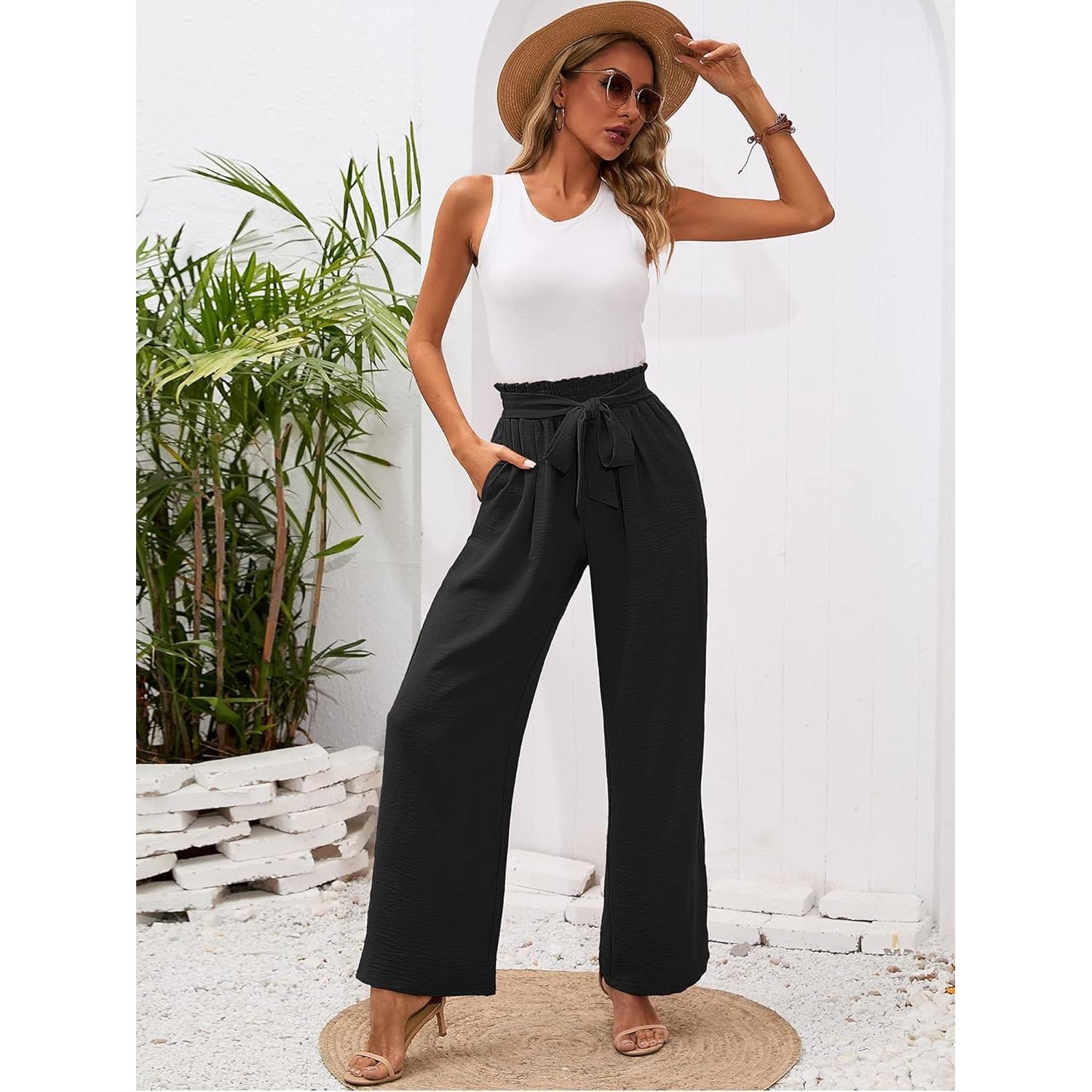 Pantalones de Lounge de Pierna Ancha Heymoments para Mujeres
