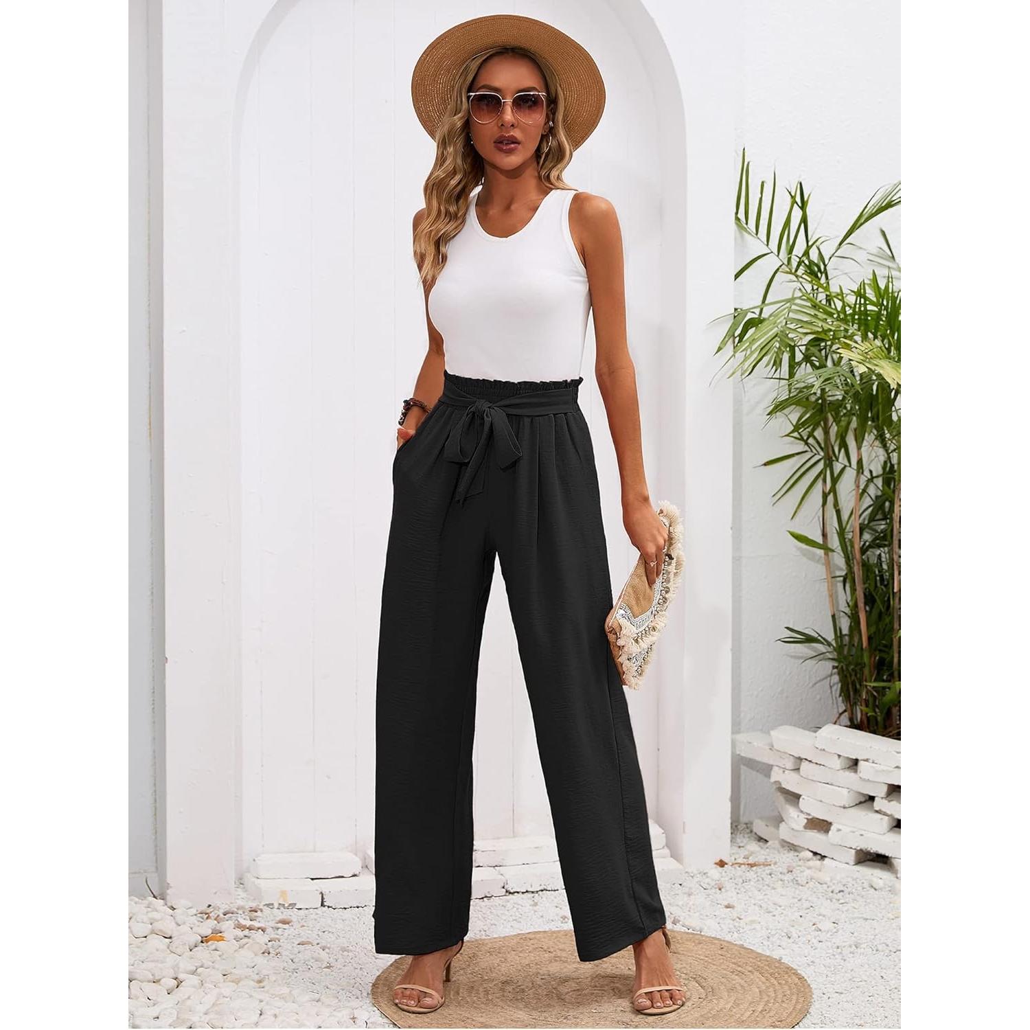 Pantalones de Lounge de Pierna Ancha Heymoments para Mujeres