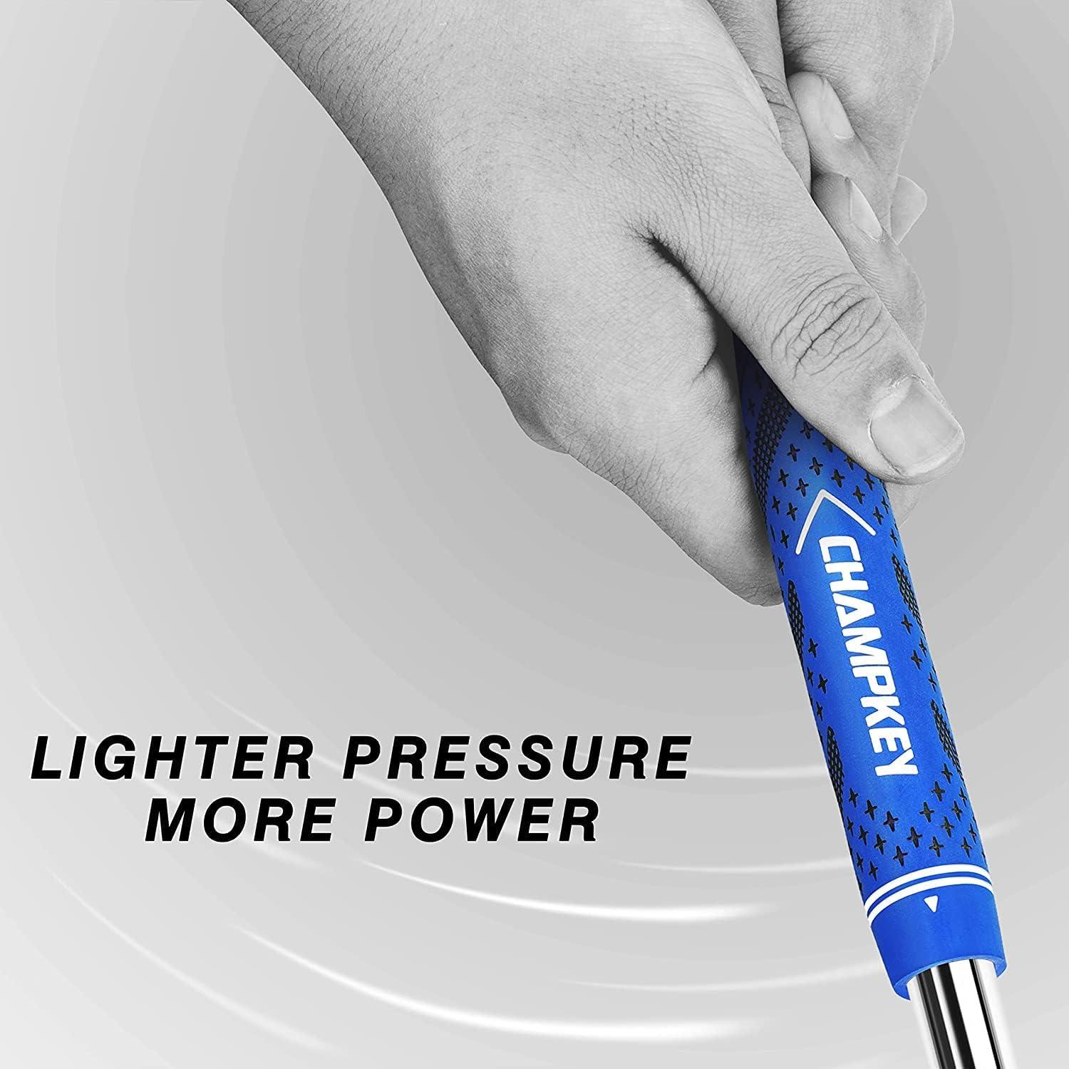 Agarres de Golf CHAMPKEY 13 Piezas con Solvente y Cuchilla