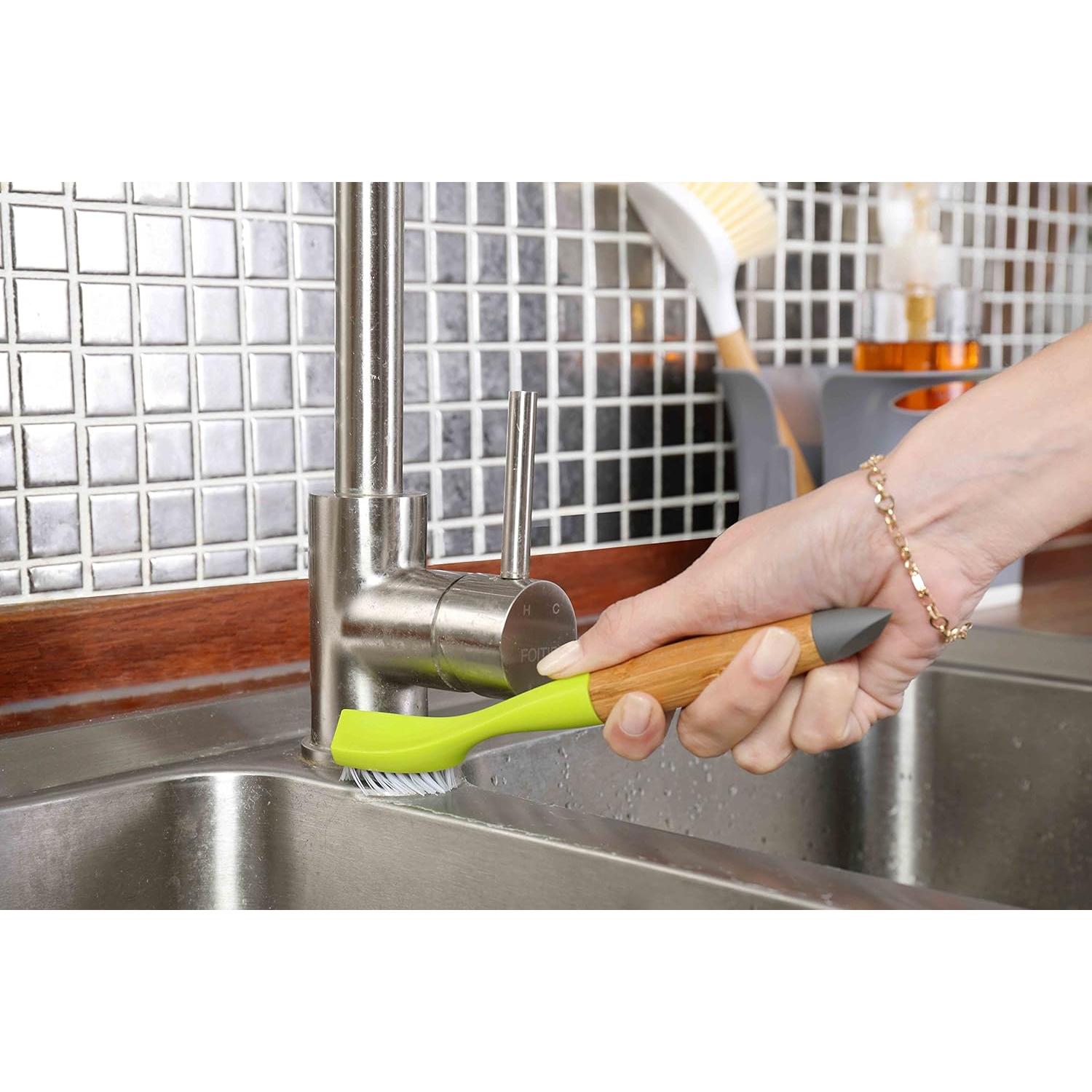 Cepillo de limpieza Micro Manager Full Circle, Verde, 31.7g