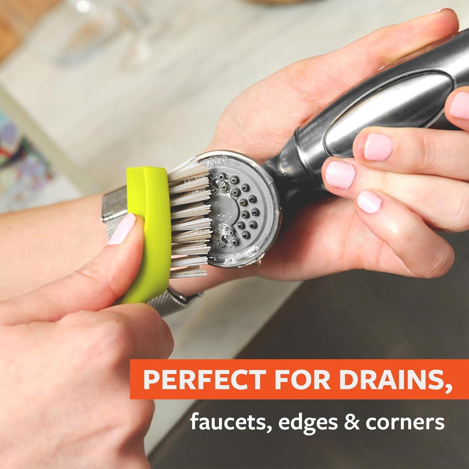 Cepillo de limpieza Micro Manager Full Circle, Verde, 31.7g