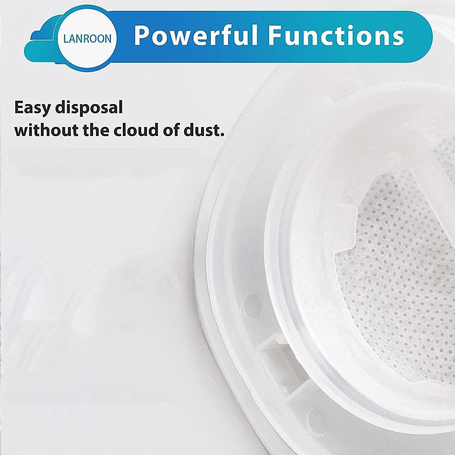 Filtro HNVCF10 LANROON para Aspiradoras Black and Decker - 6 Pzs