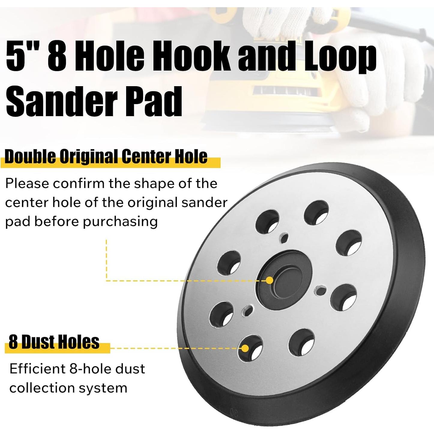 Almohadilla de Reemplazo 5" Metal Dincerpen para Lijadoras