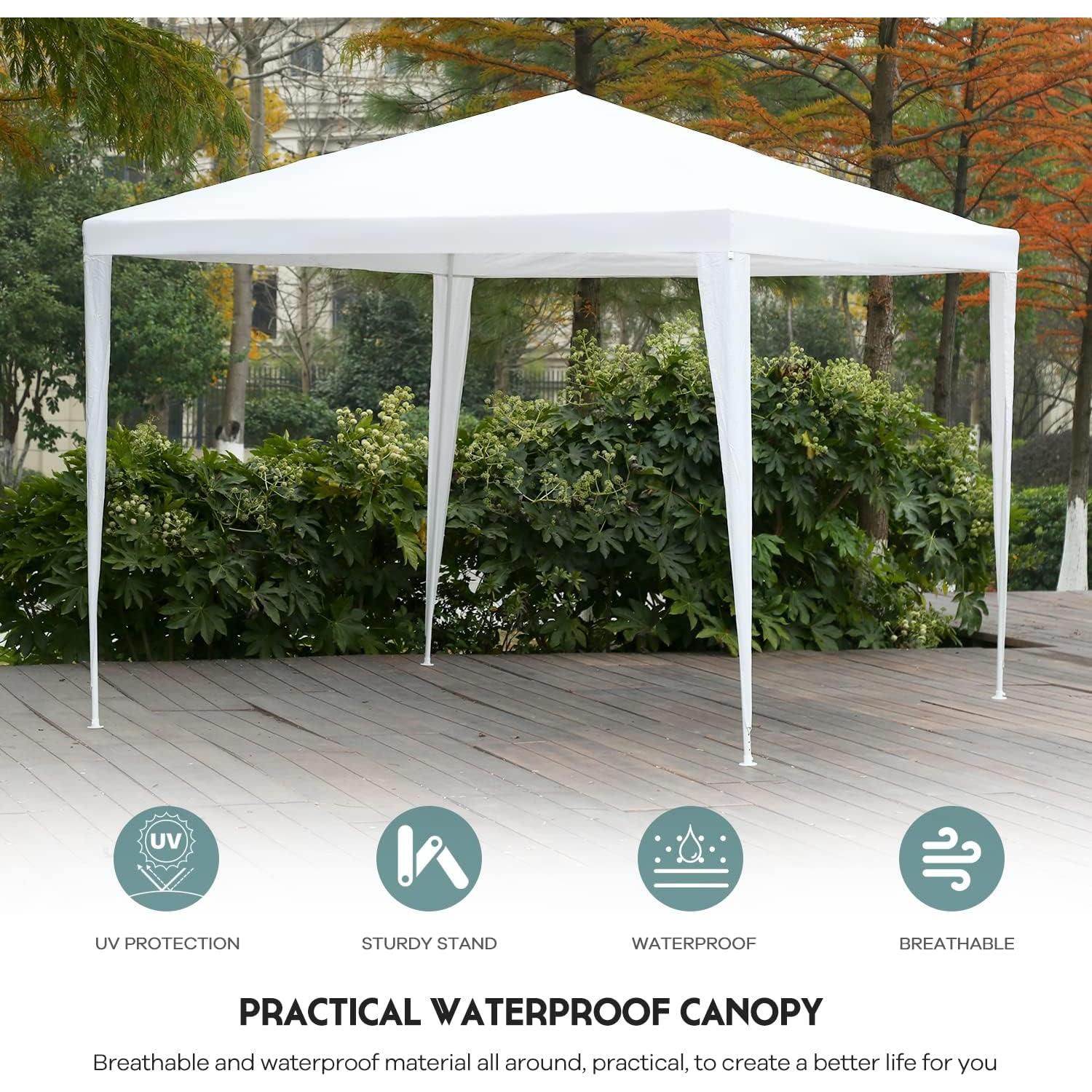 Carpa Canopy NChanmar 3x3m Impermeable UV para Eventos
