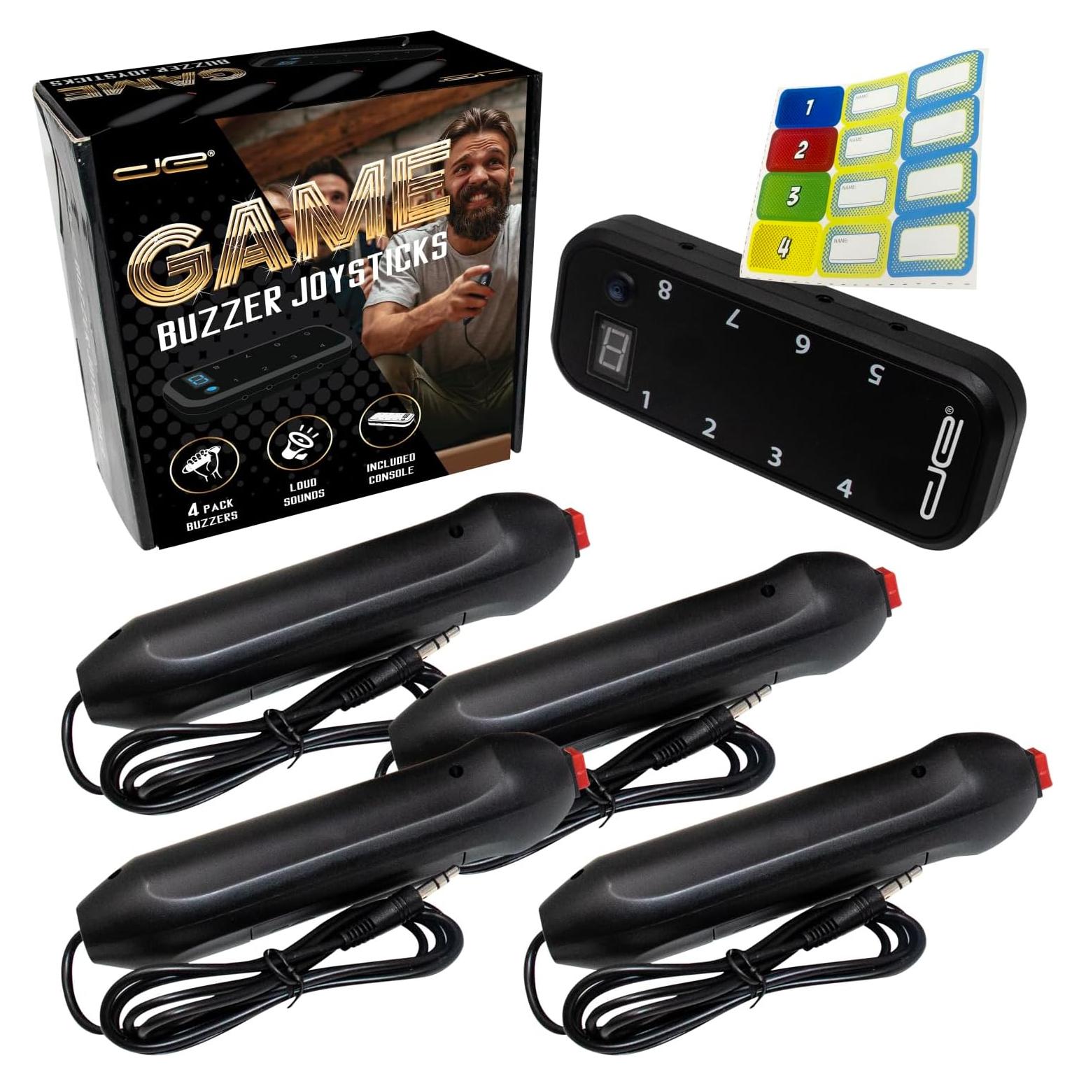 Sistema de Juego Buzzer Digital Energy con 4 Joysticks