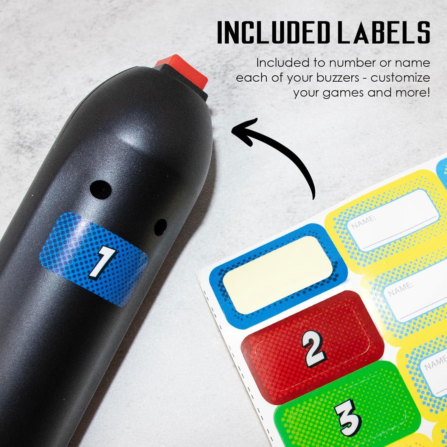 Sistema de Juego Buzzer Digital Energy con 4 Joysticks