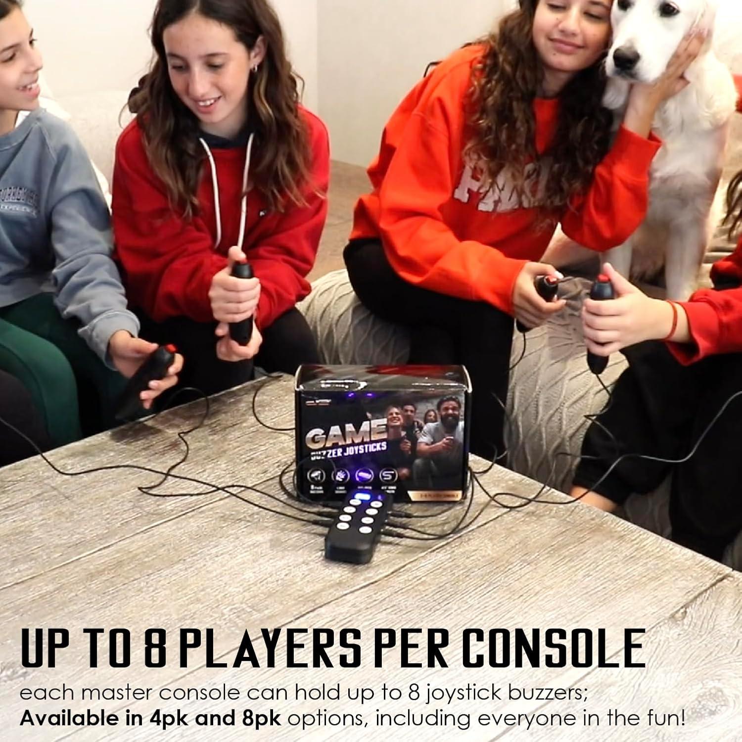 Sistema de Juego Buzzer Digital Energy con 4 Joysticks