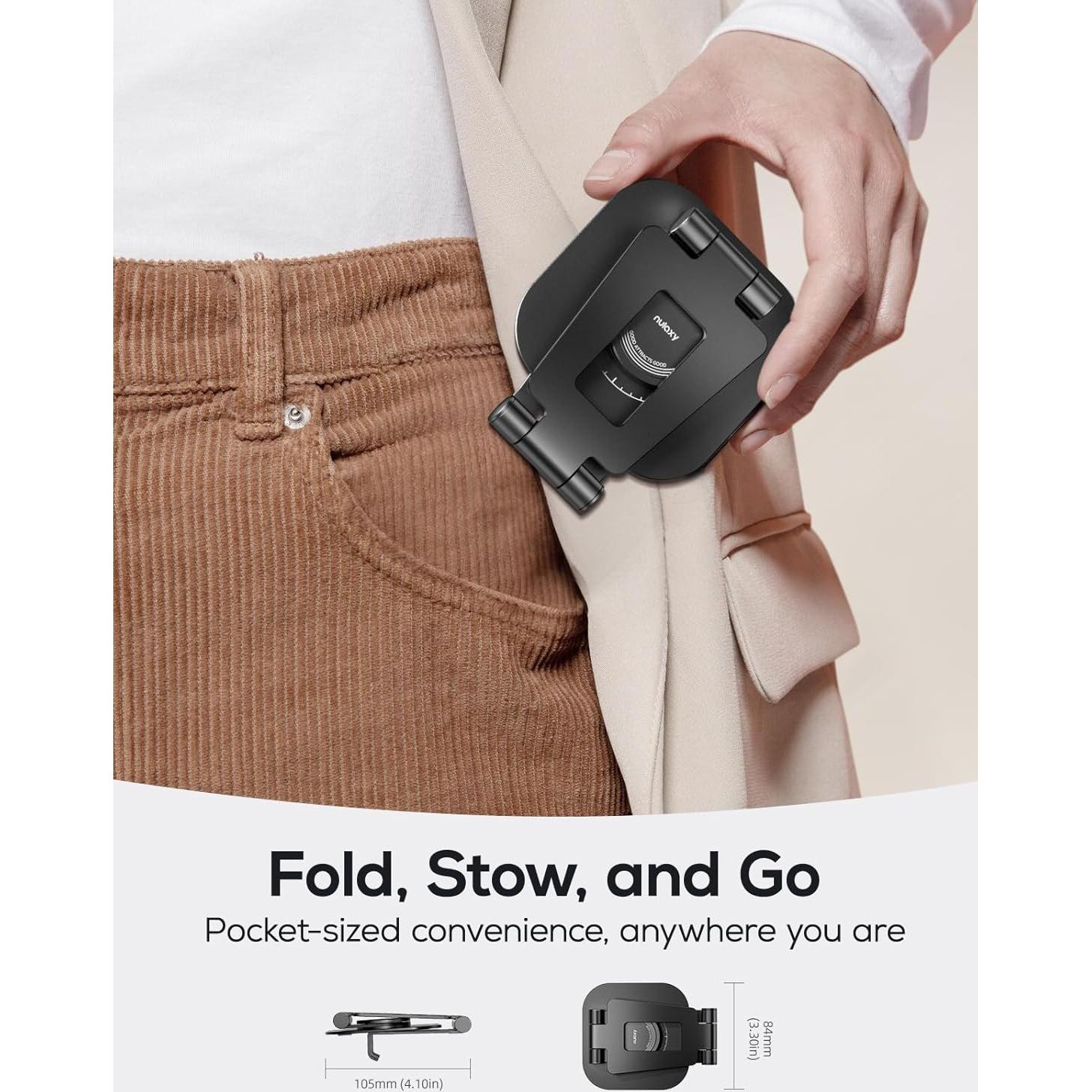 Soporte para Teléfono Nulaxy A4 EX Ajustable 360° Plegable