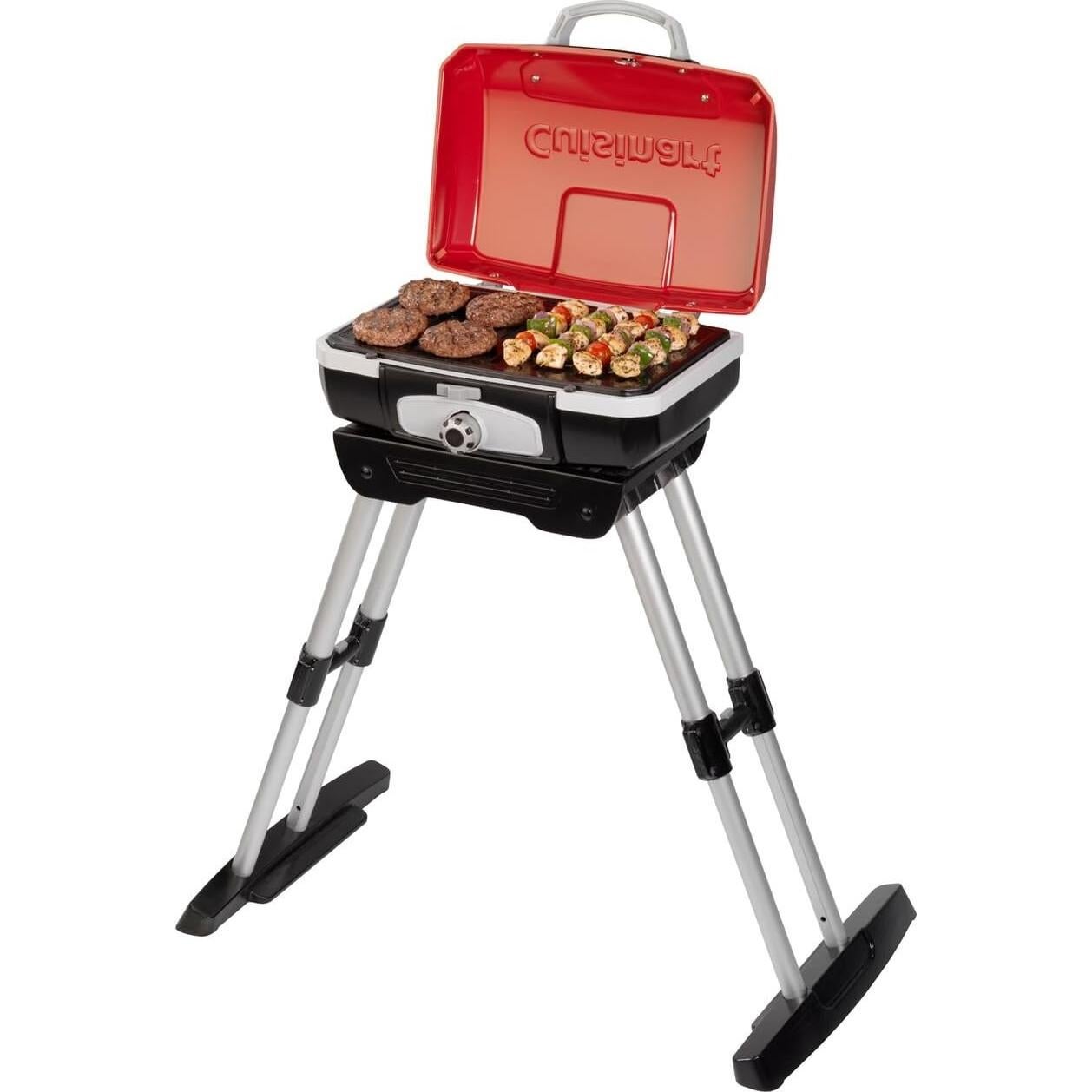 Parrilla de Gas Portátil Cuisinart CGG-180 con VersaStand 5500 BTU