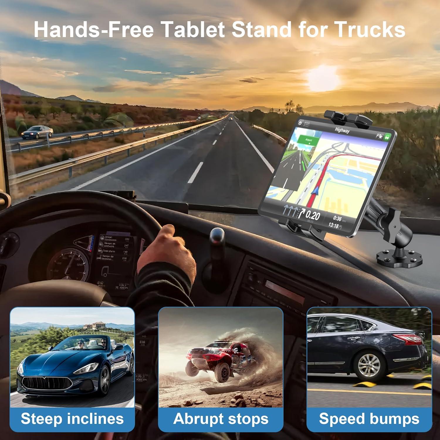 Soporte de Tableta Keuvirya K-ZZ17 para Camión 4.7-12.9"