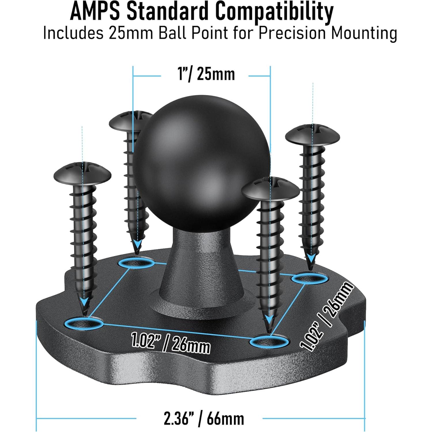 Soporte de Tableta Keuvirya K-ZZ17 para Camión 4.7-12.9"