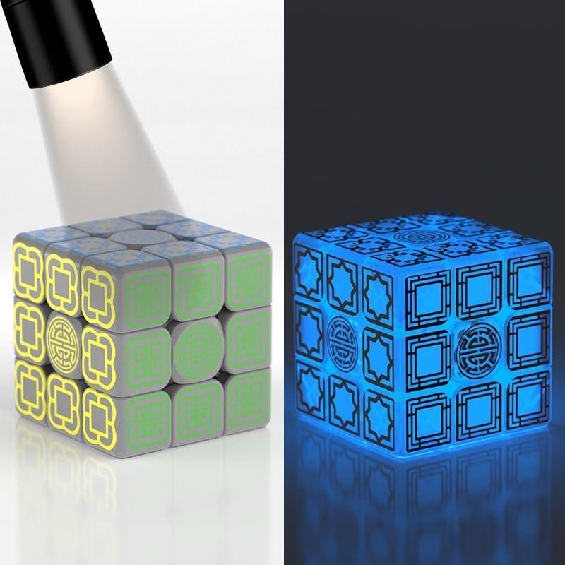 Cubo Mágico 3x3 XINGLETOYS Brilla en la Oscuridad