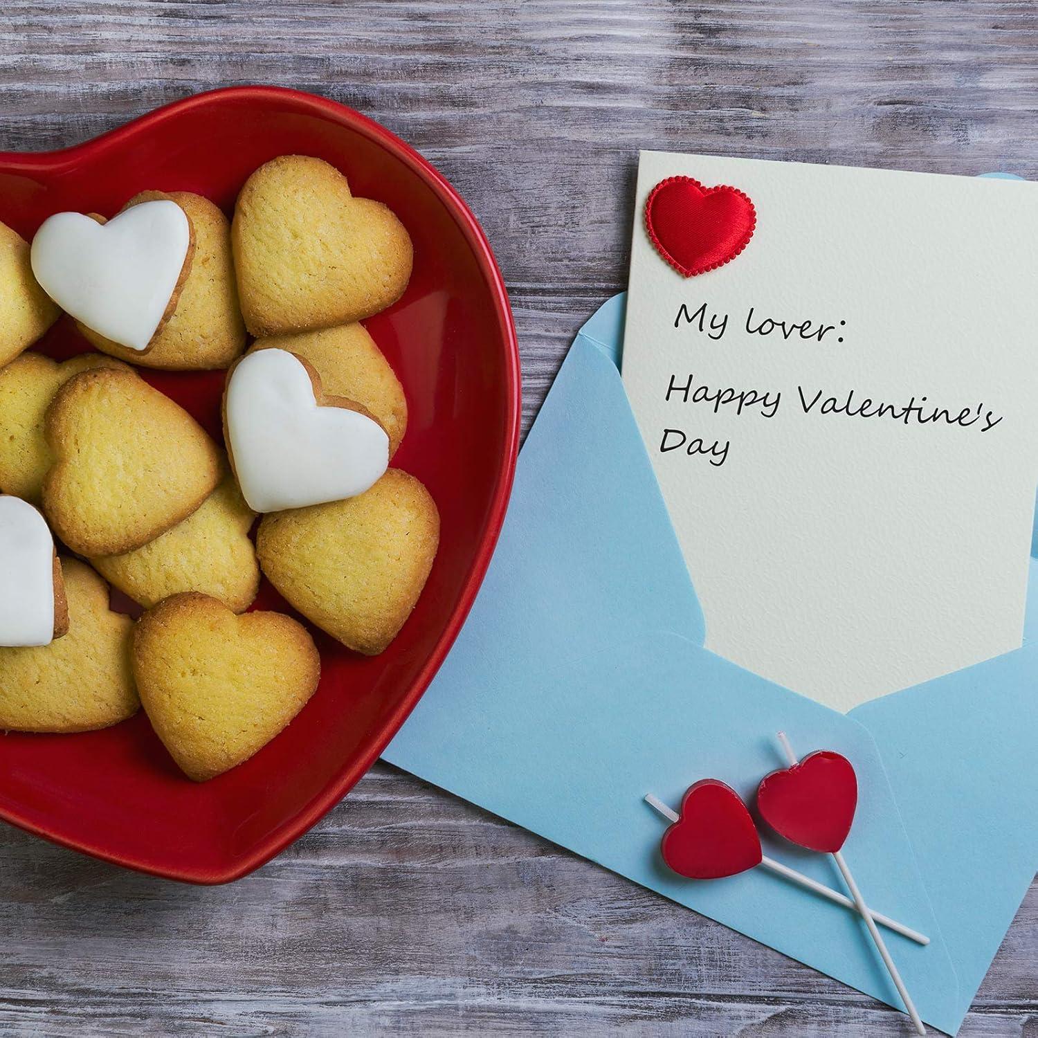 Juego de Cortadores de Galletas Corazón Patelai 5 Piezas Acero Inoxidable