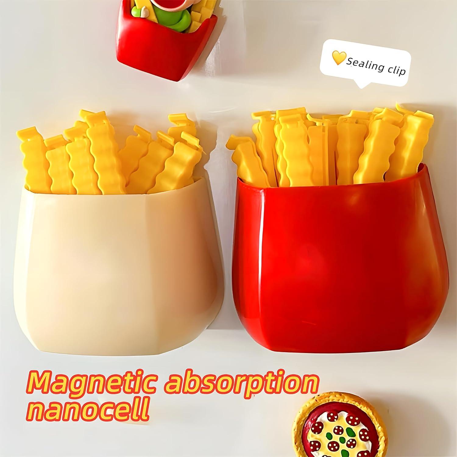 Juego de Clips Magnéticos YONGYIJIA - 12 Clips para Alimentos
