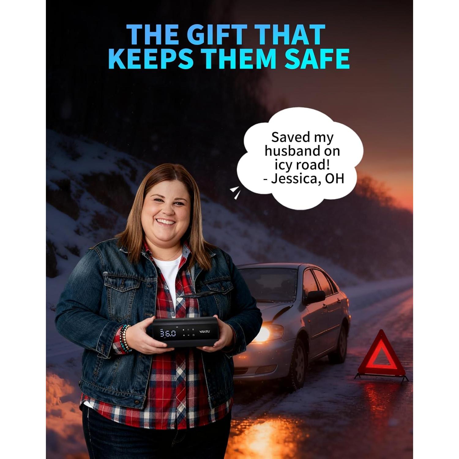 Inflador de Neumáticos Inalámbrico YANTU A22 12V 150psi