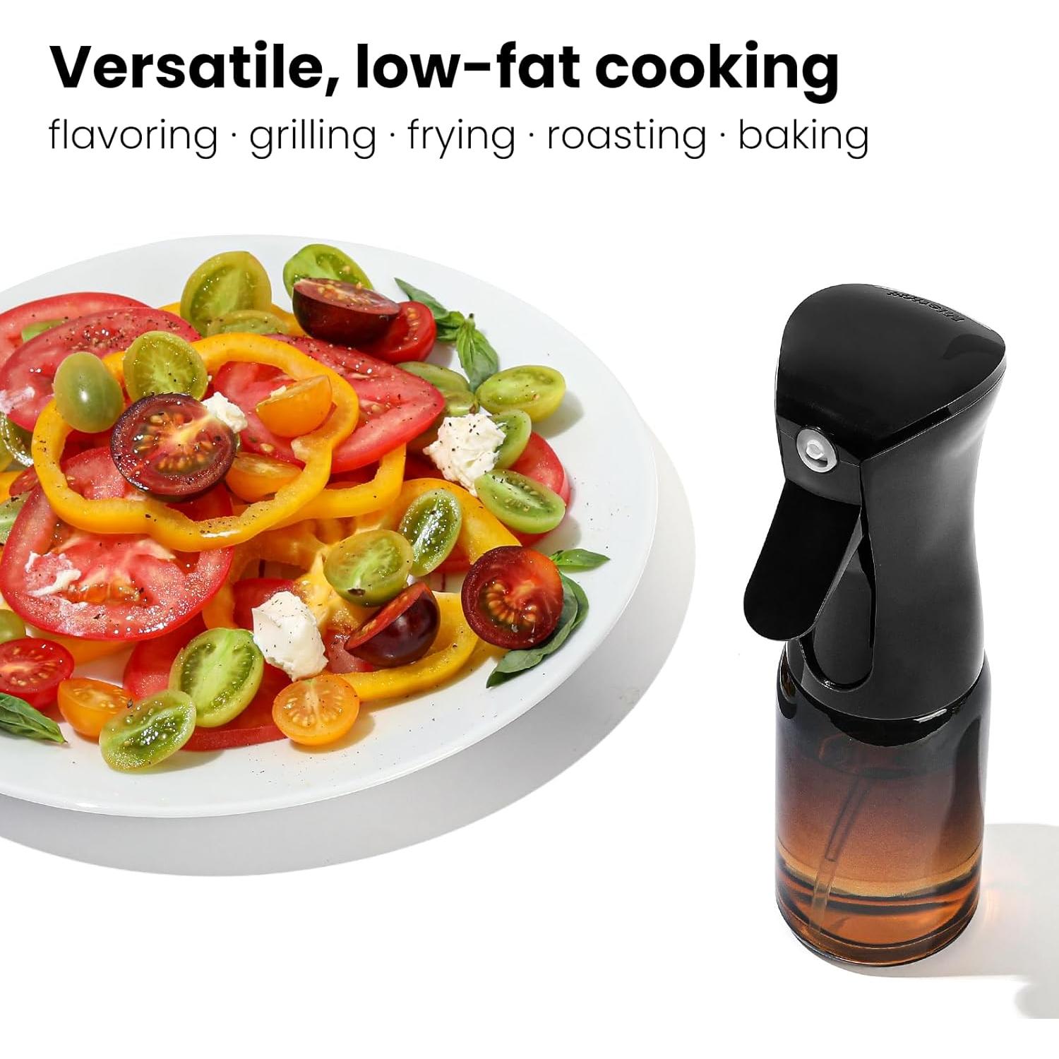 Botella Pulverizadora de Aceite Mistifi 150ml Vidrio Marrón