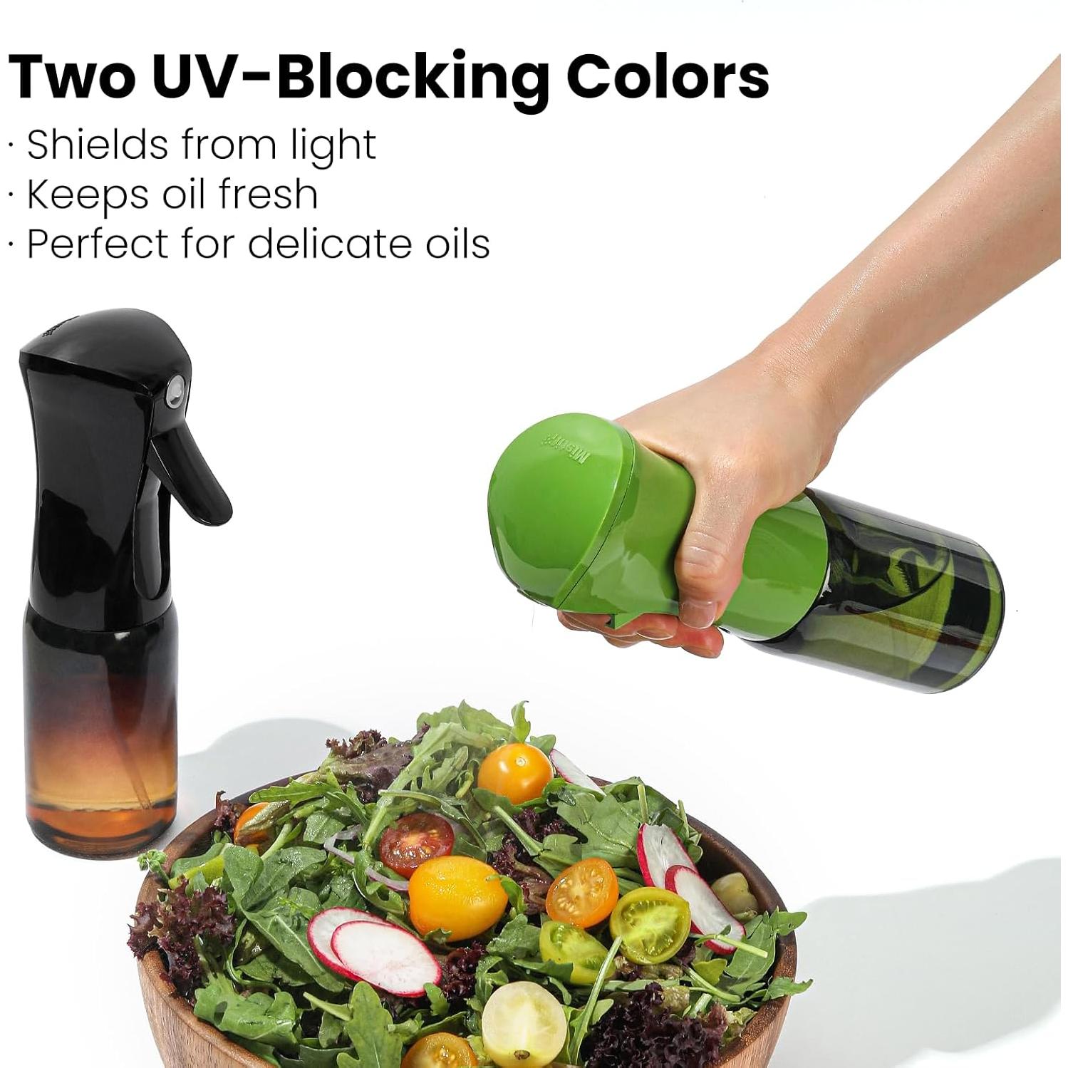 Botella Pulverizadora de Aceite Mistifi 150ml Vidrio Marrón