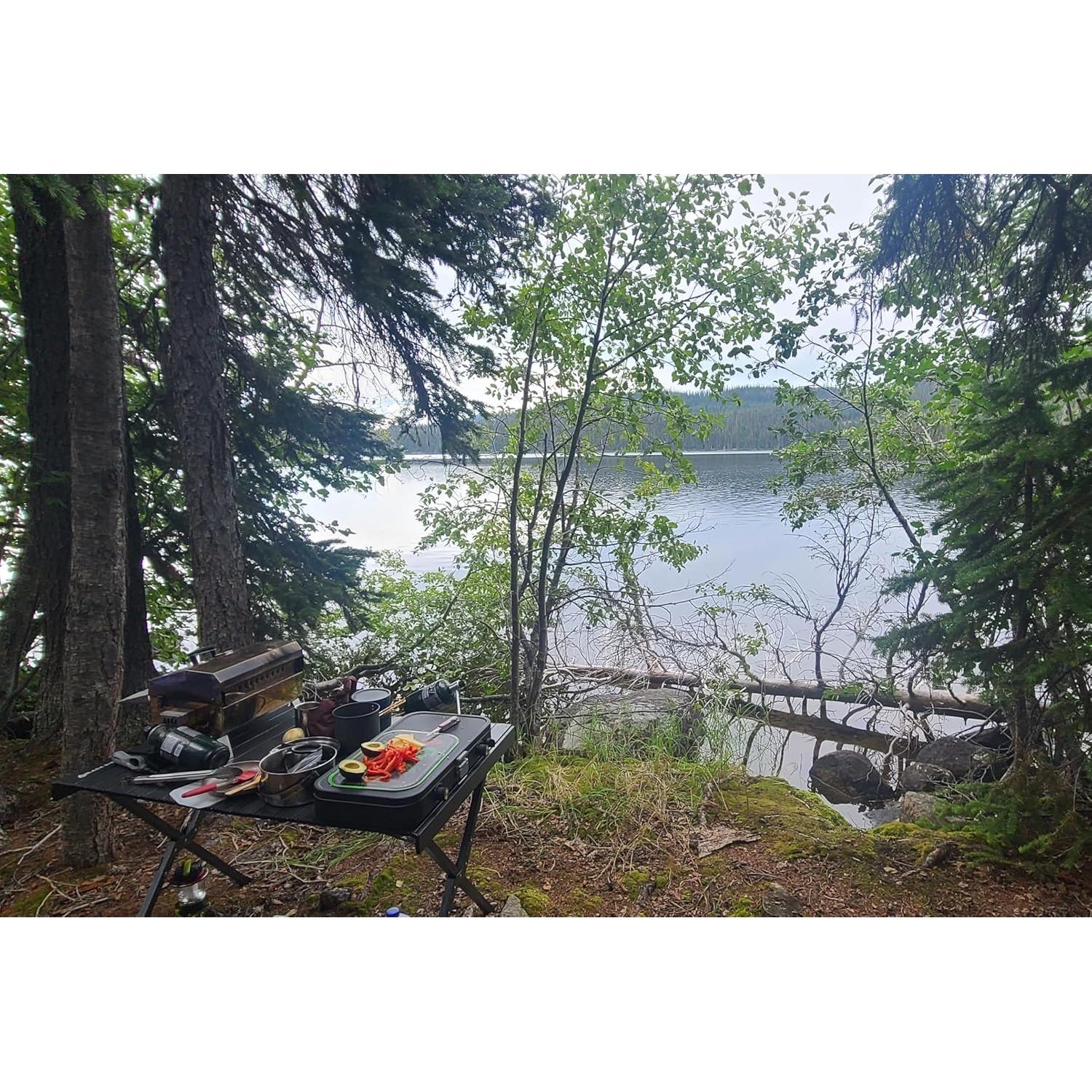 Mesa Plegable Black Sierra XL Truss Roll Top 71x113 cm